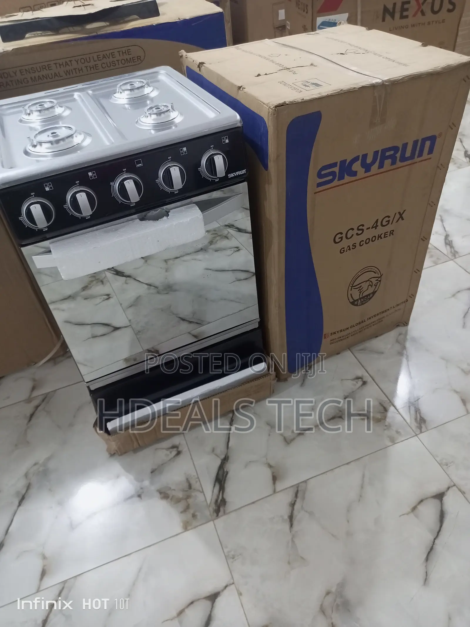 Skyrun 4 Burner Gas Cooker