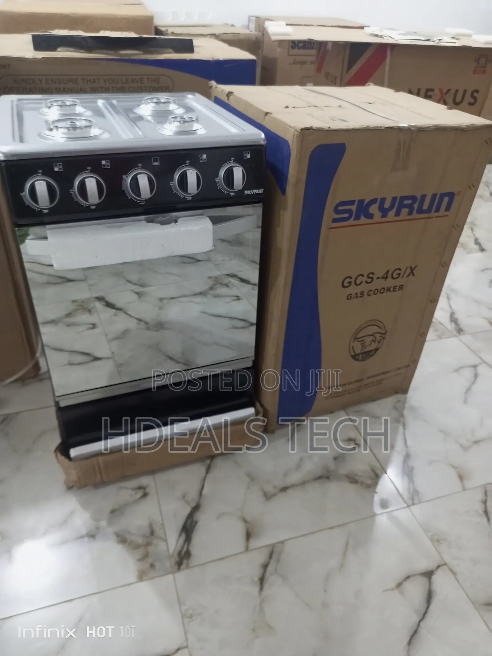 Skyrun 4 Burner Gas Cooker