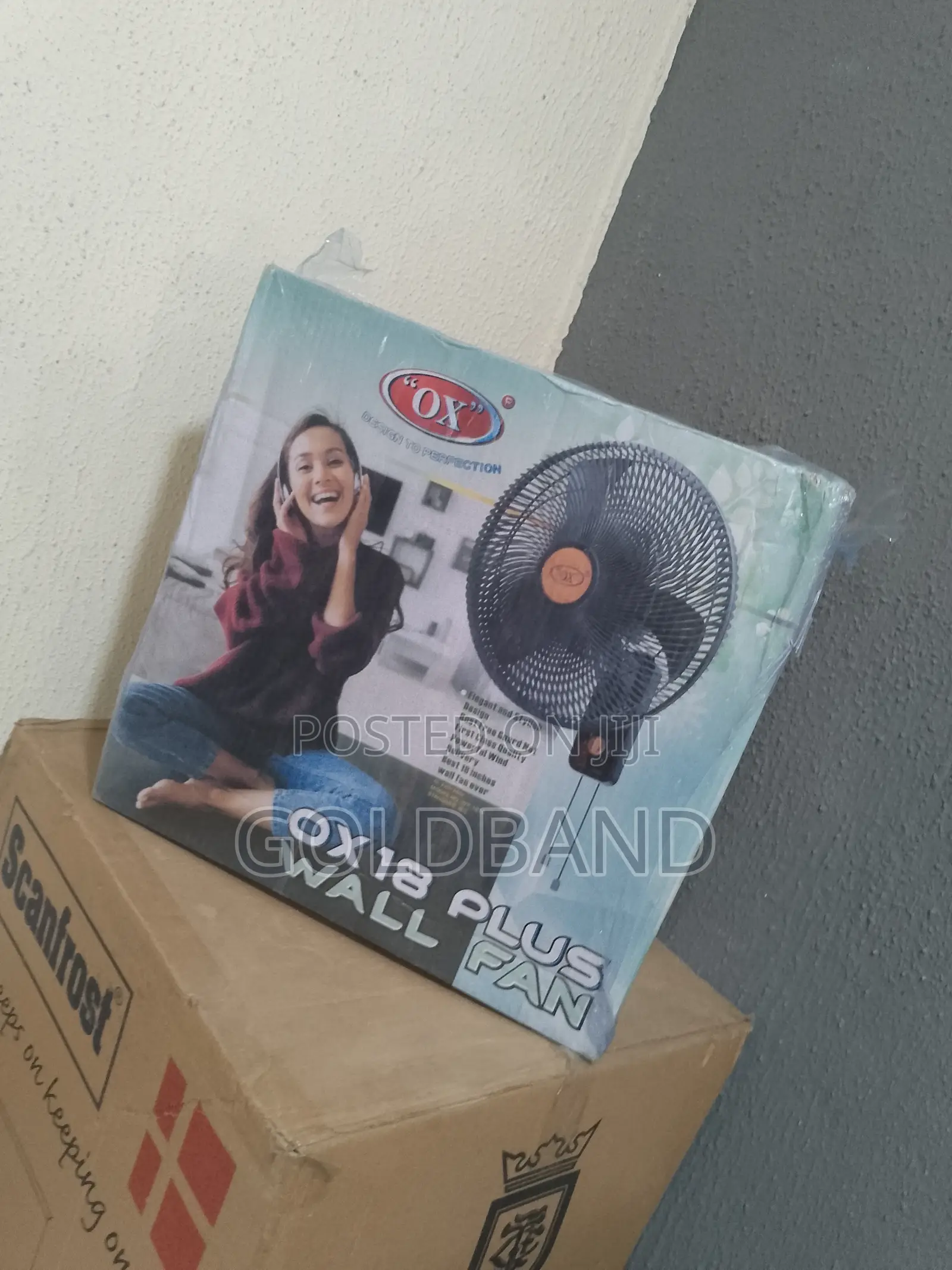 Brand New OX PLUS Wall Fan