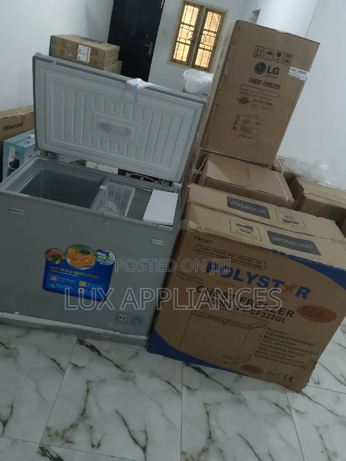 Polystar Chest Freezer -Pv-Cf322gl- 200l