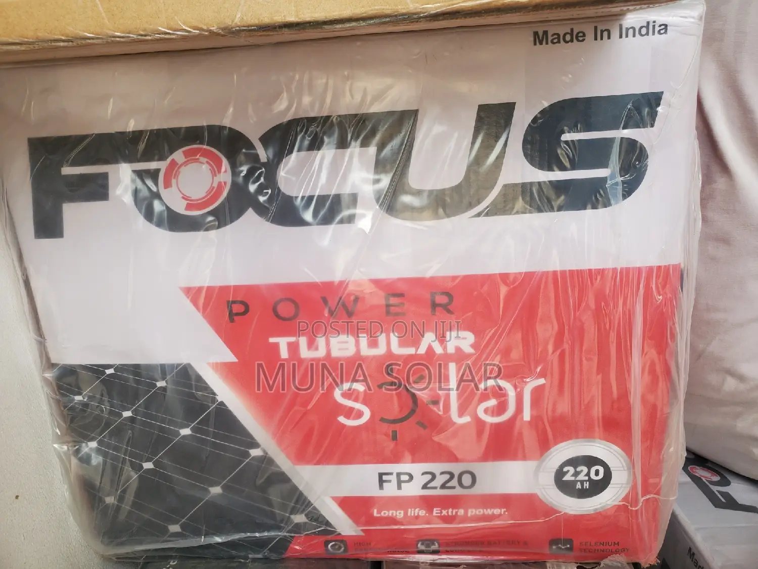 220ah 12v Focus Tubular Battery