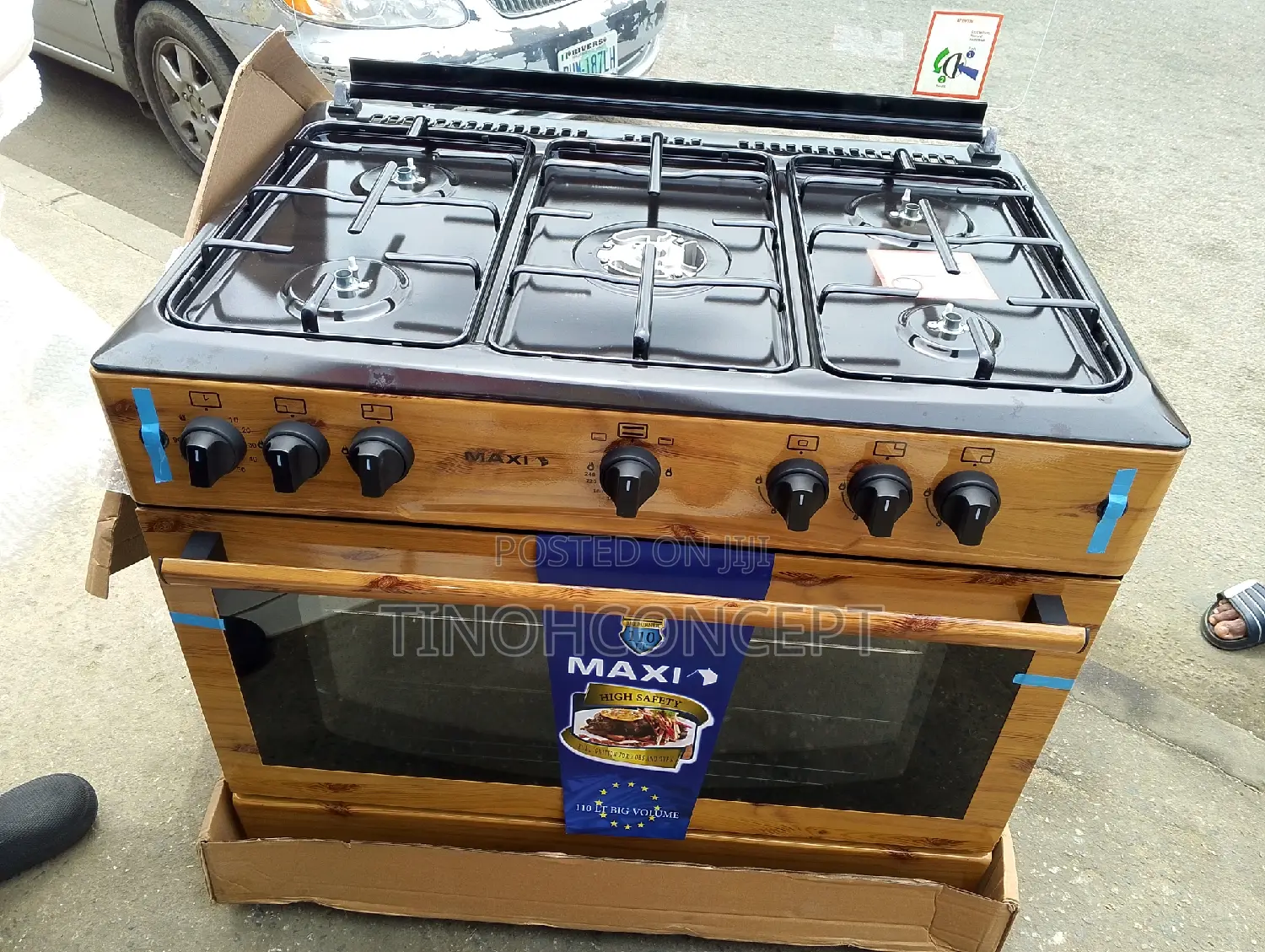 Maxi Gas Cooker 5 Burner