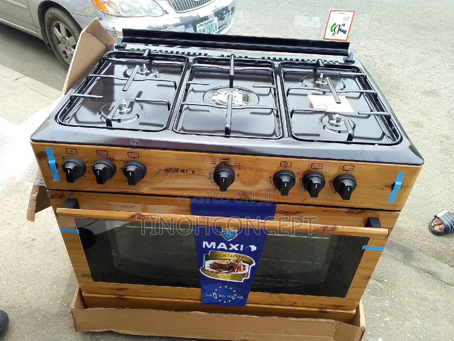 Maxi Gas Cooker 5 Burner
