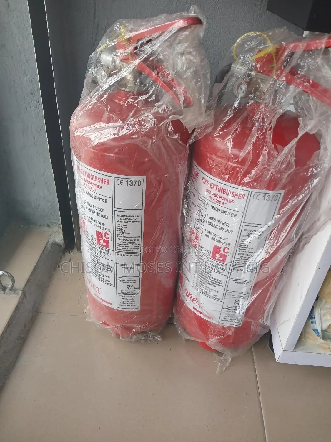 Fire Extinguisher 6kg (All Sizes Available In Stock )