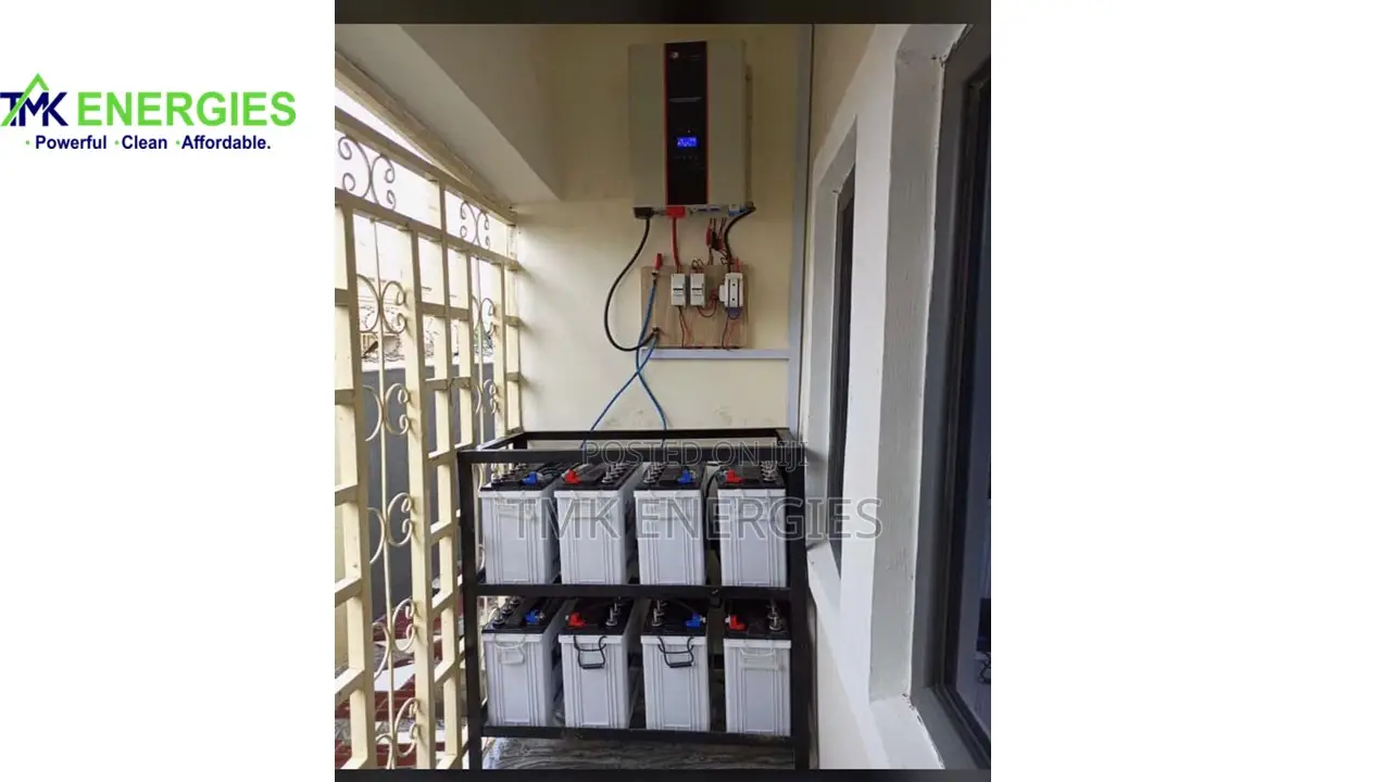 10kva Solar Solution With 8 Batteries