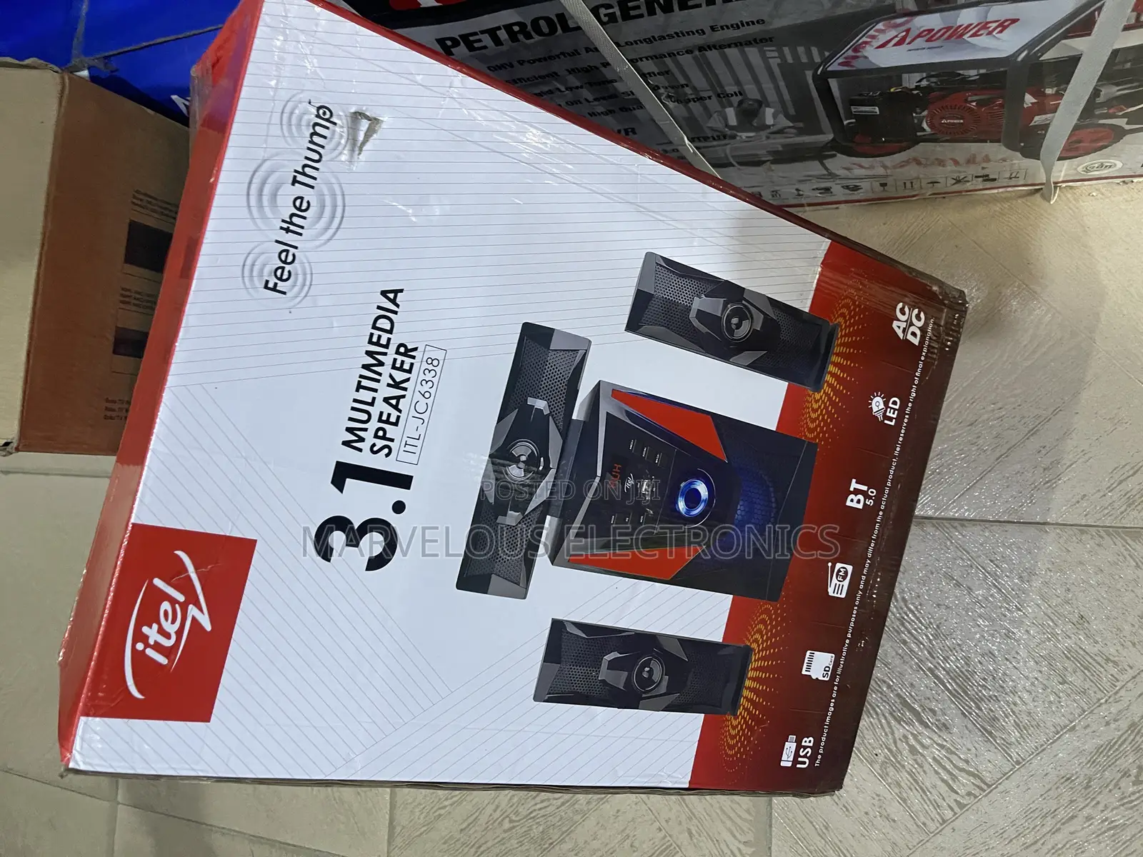 Brand New Itel Bluetooth Sound System AUX