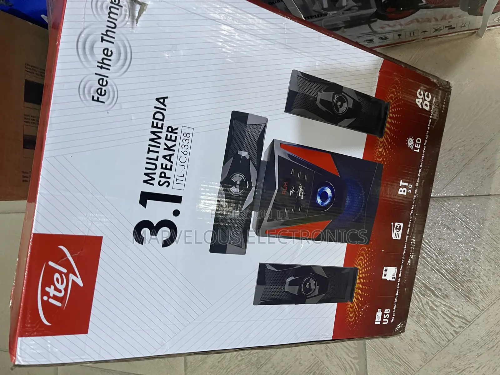 Brand New Itel Bluetooth Sound System AUX