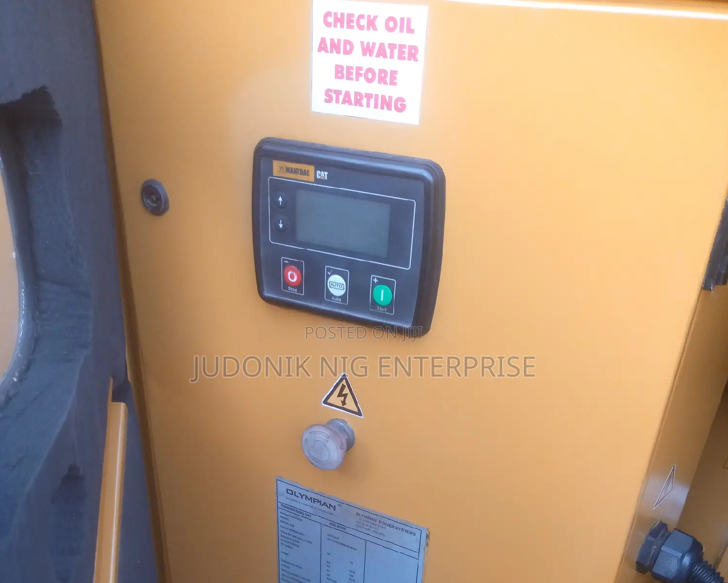 60kva MANTRAC CAT Generator