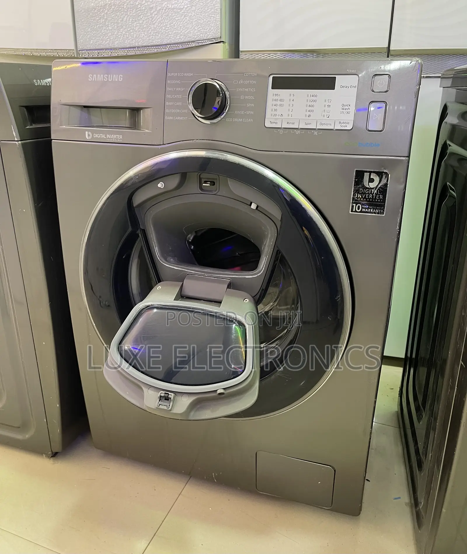 9kg Samsung Digital Inverter Washing Machine London Used