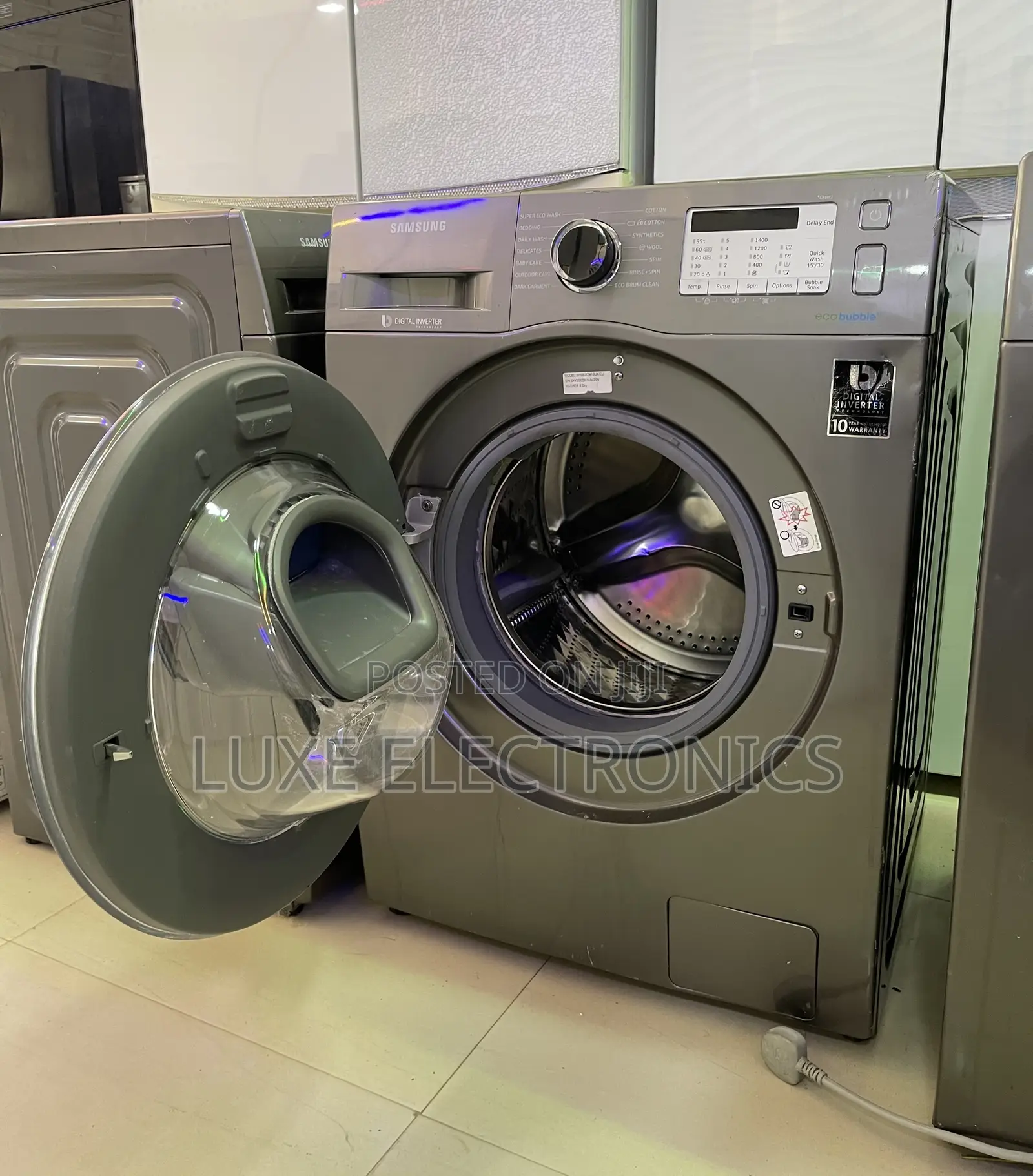 9kg Samsung Digital Inverter Washing Machine London Used
