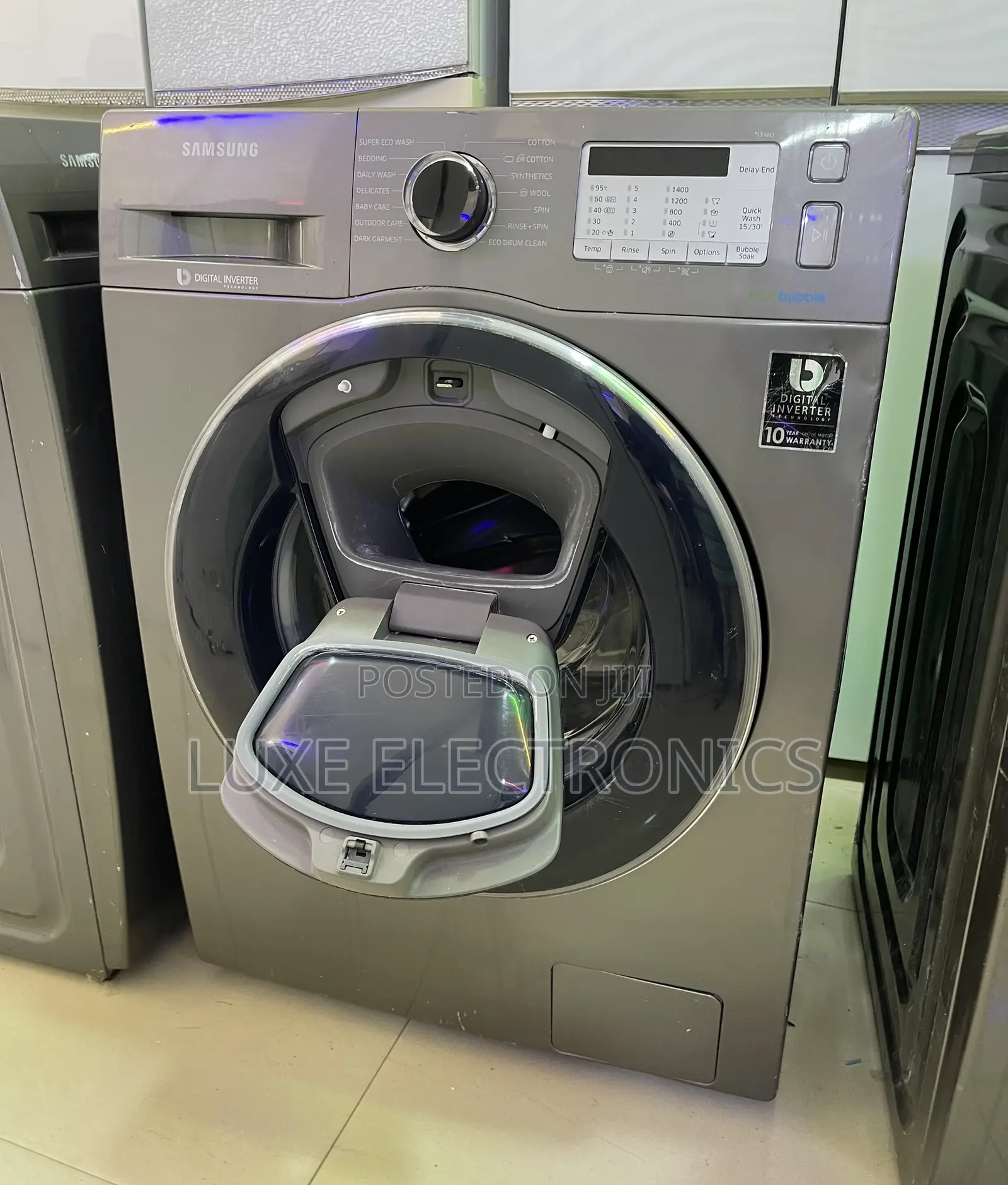 9kg Samsung Digital Inverter Washing Machine London Used