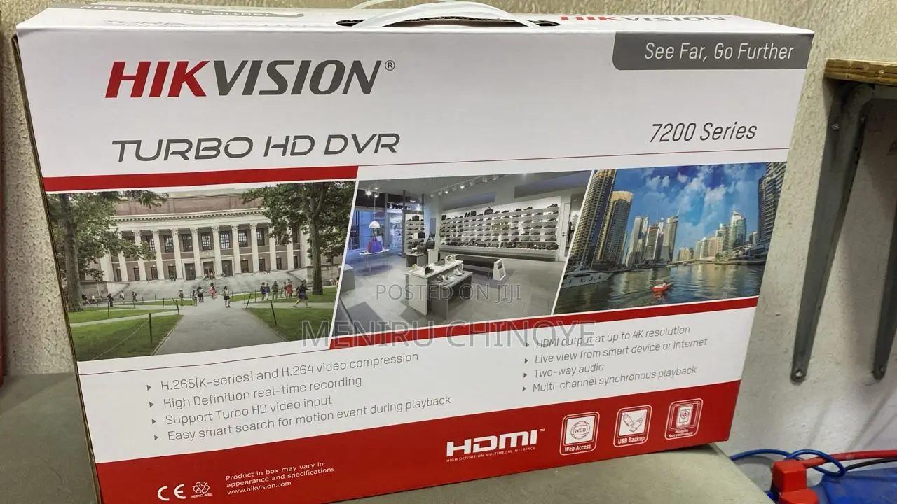 16 Channel Hikvision DVR Camera