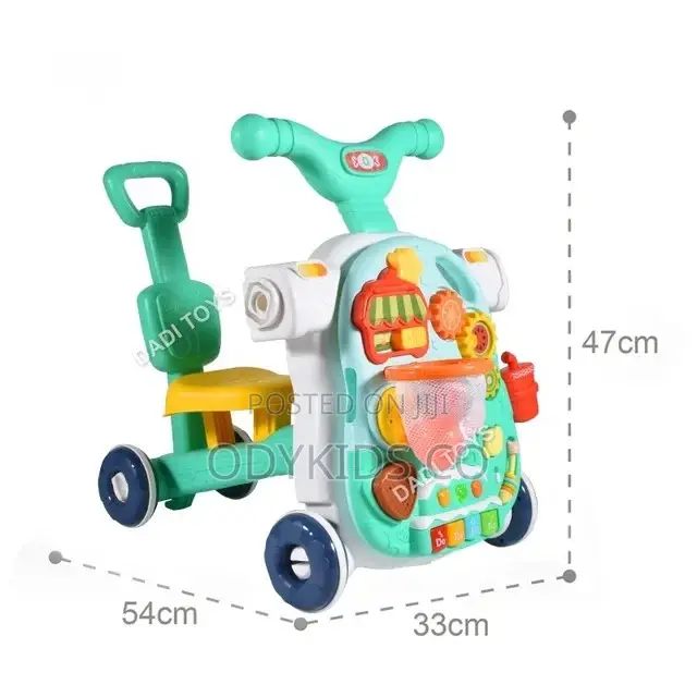 Multifunctional Baby Push Walker Toys Activitymusical 6 IN 1