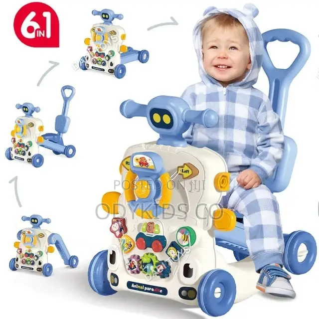 Multifunctional Baby Push Walker Toys Activitymusical 6 IN 1