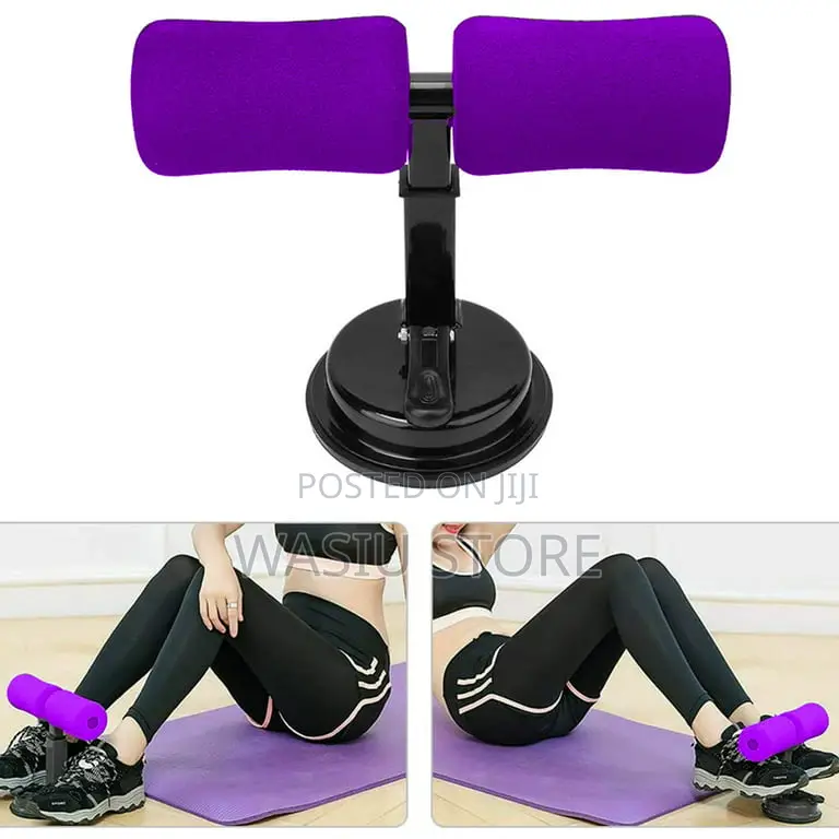 Suction Sit-Up Bar With Foam Handle