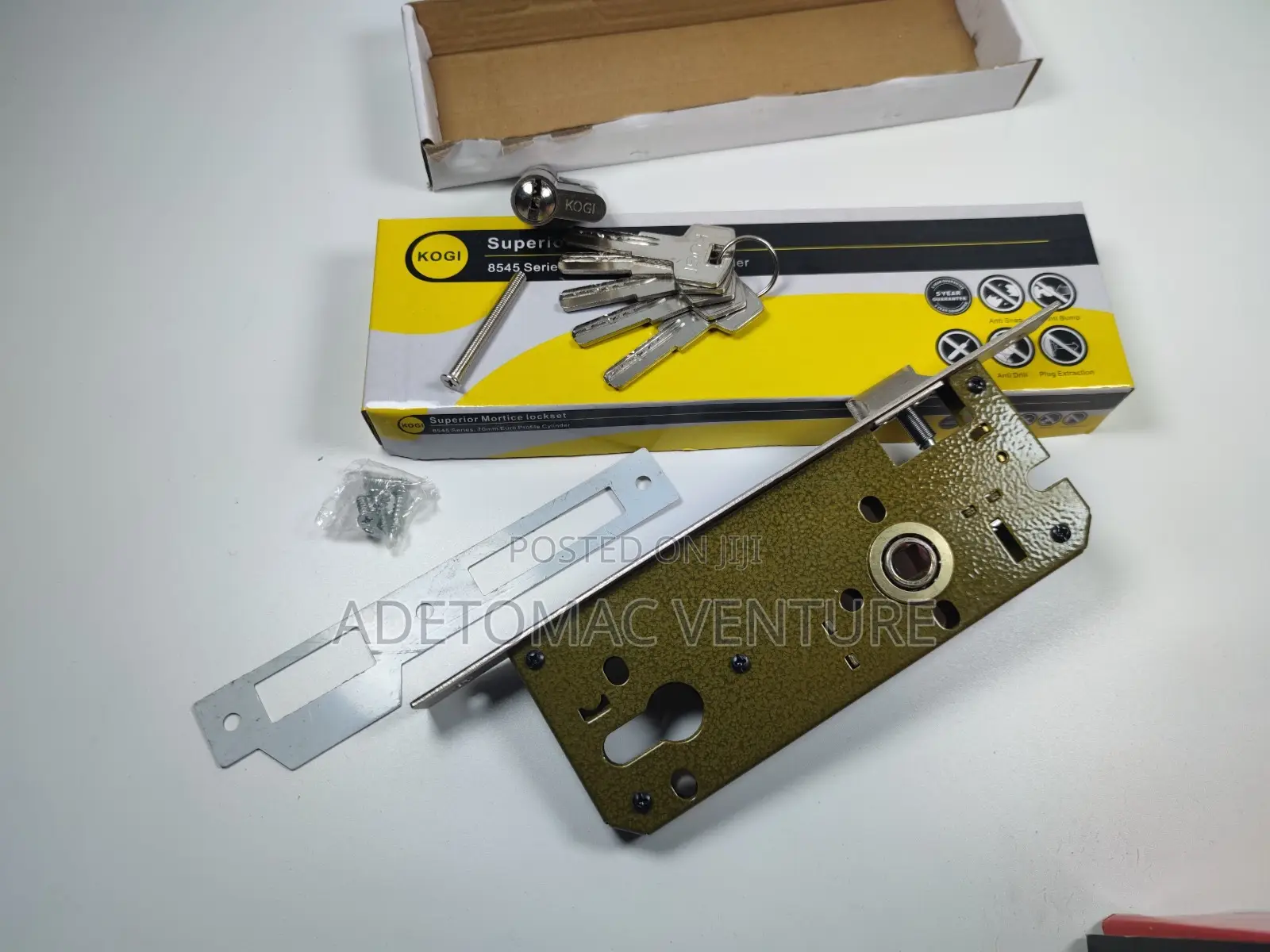 Original Europe Lock Set and Cylinder