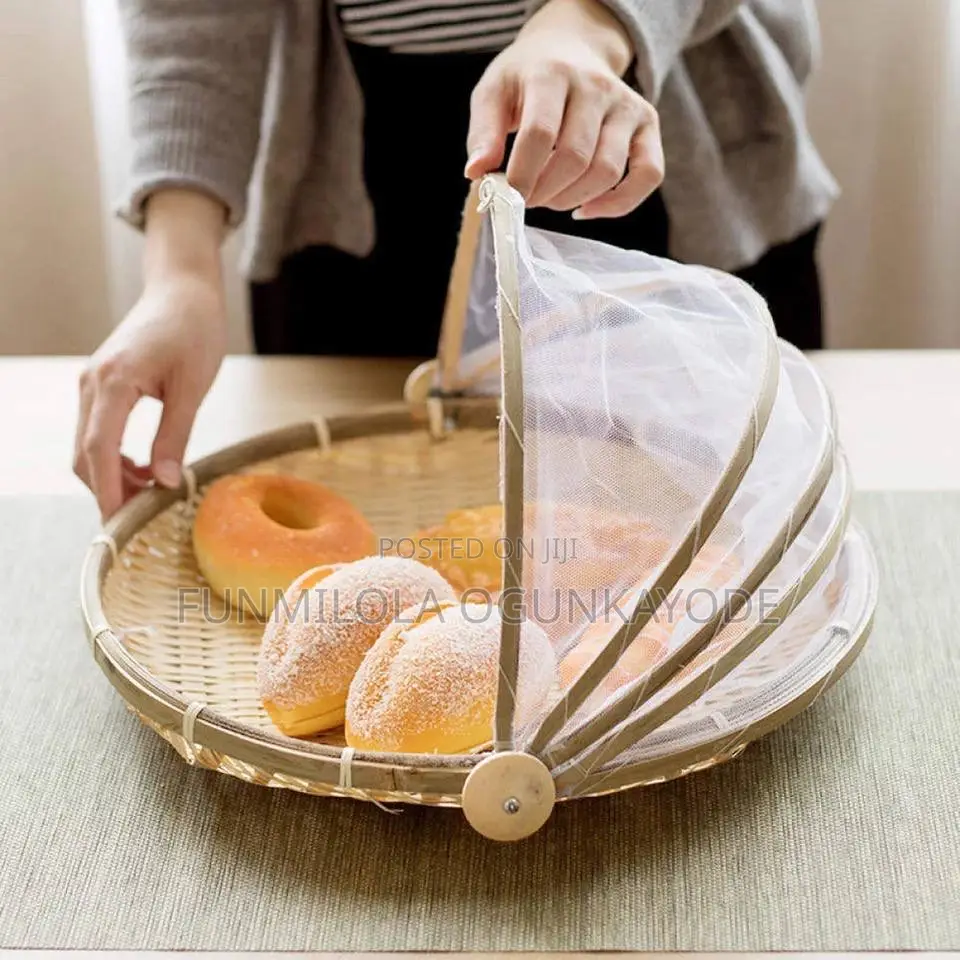 Bamboo Woven Basket Anti-Mosquito Net