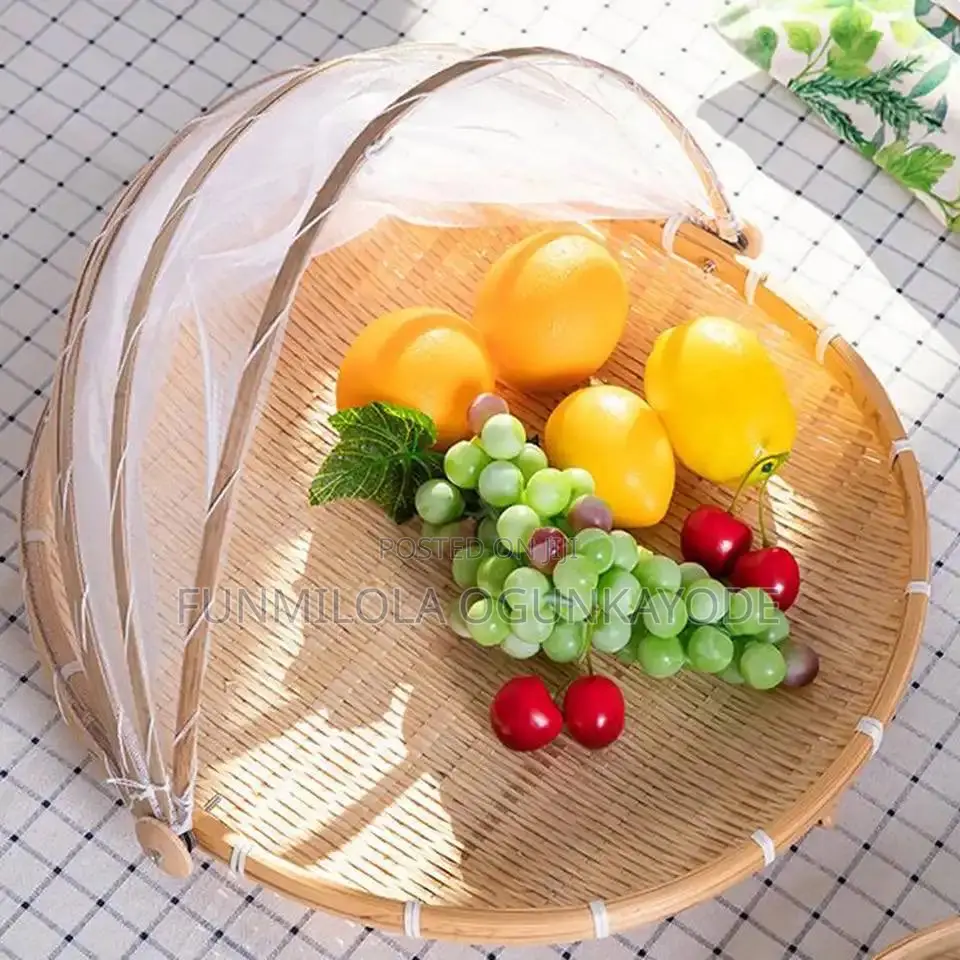 Bamboo Woven Basket Anti-Mosquito Net