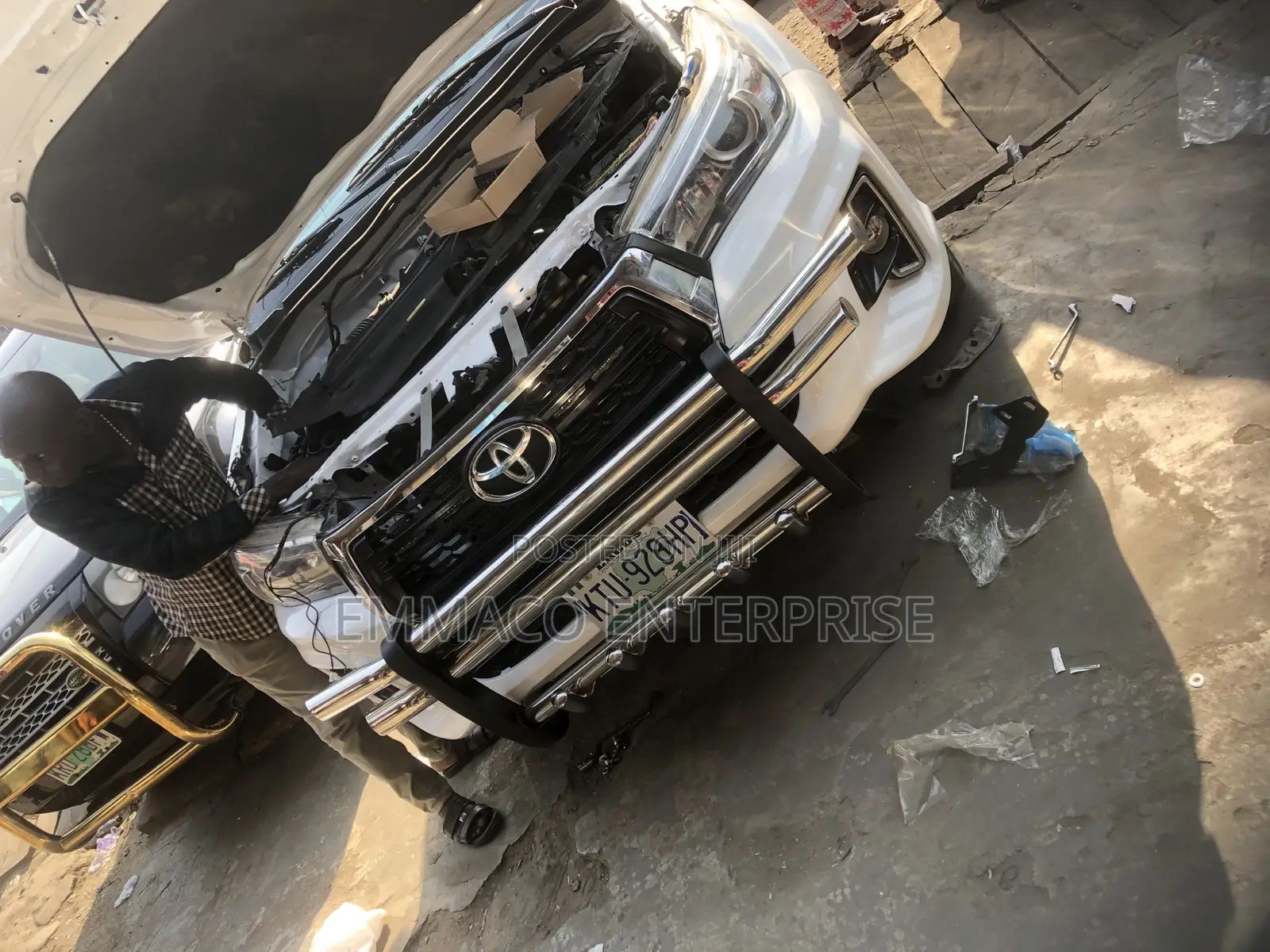 Front and Back Protector for Hilux