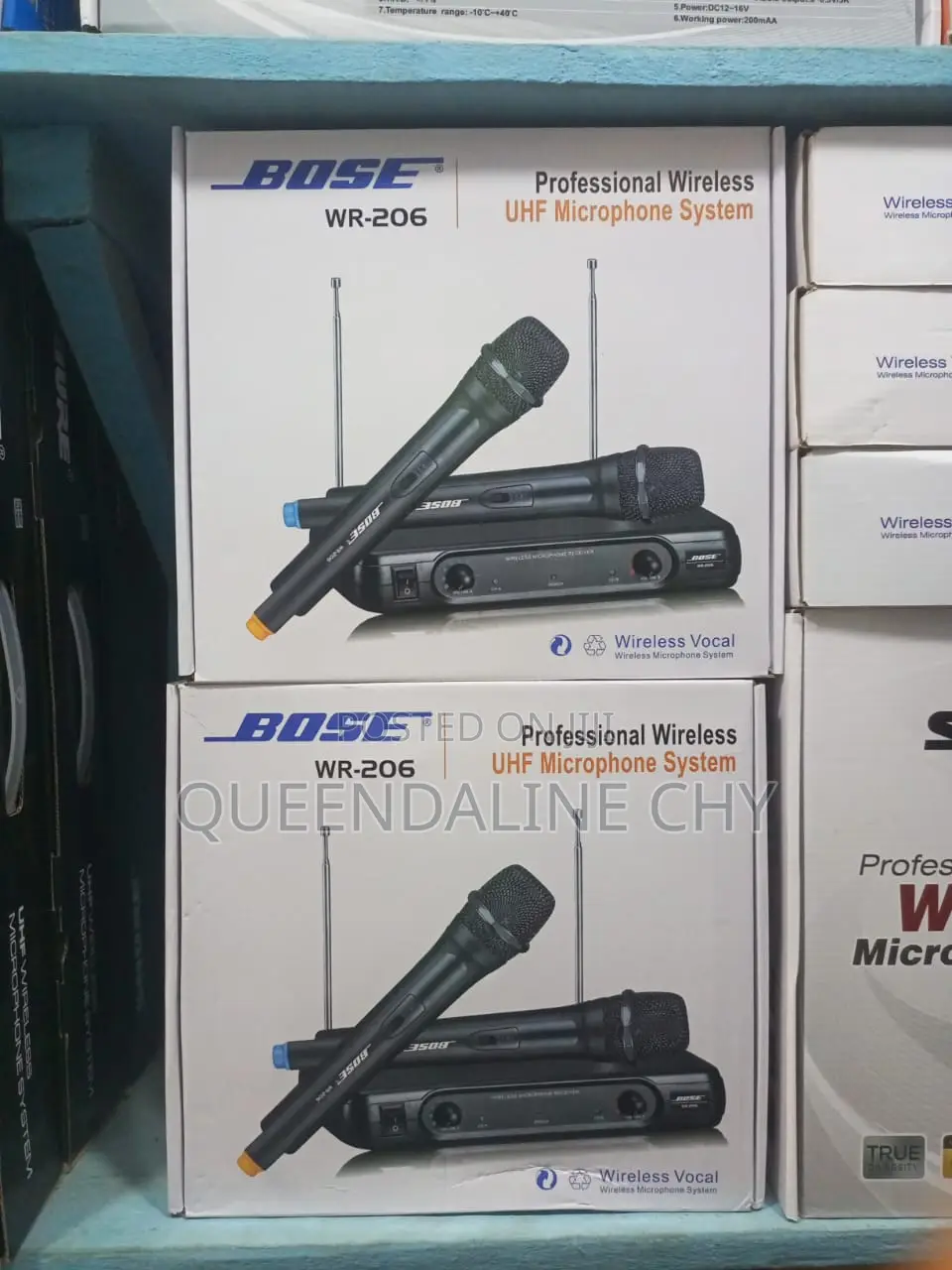 Professional WR 206 Wireless UHF Microphone