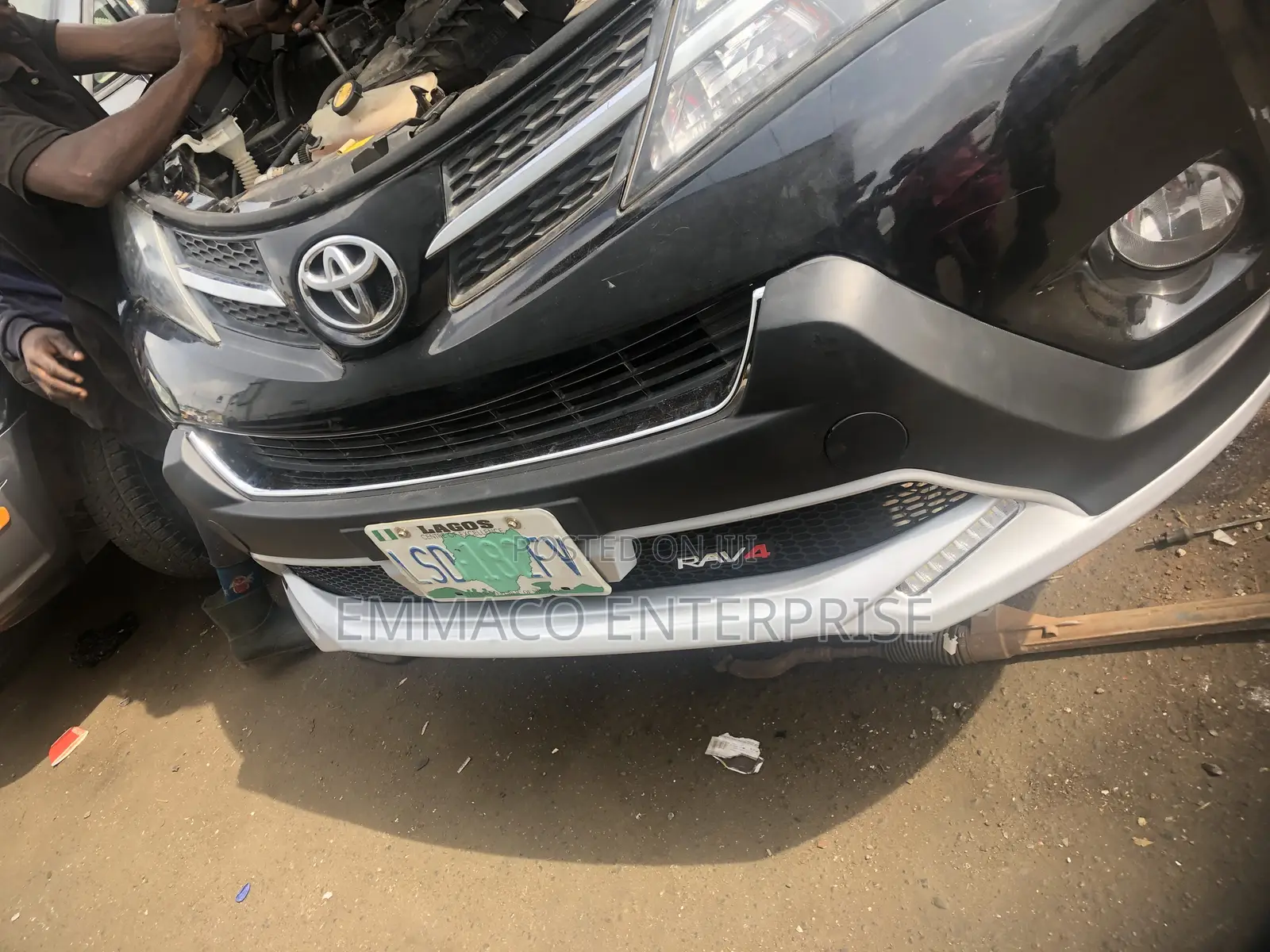 Bumper Guard Rav4 2014