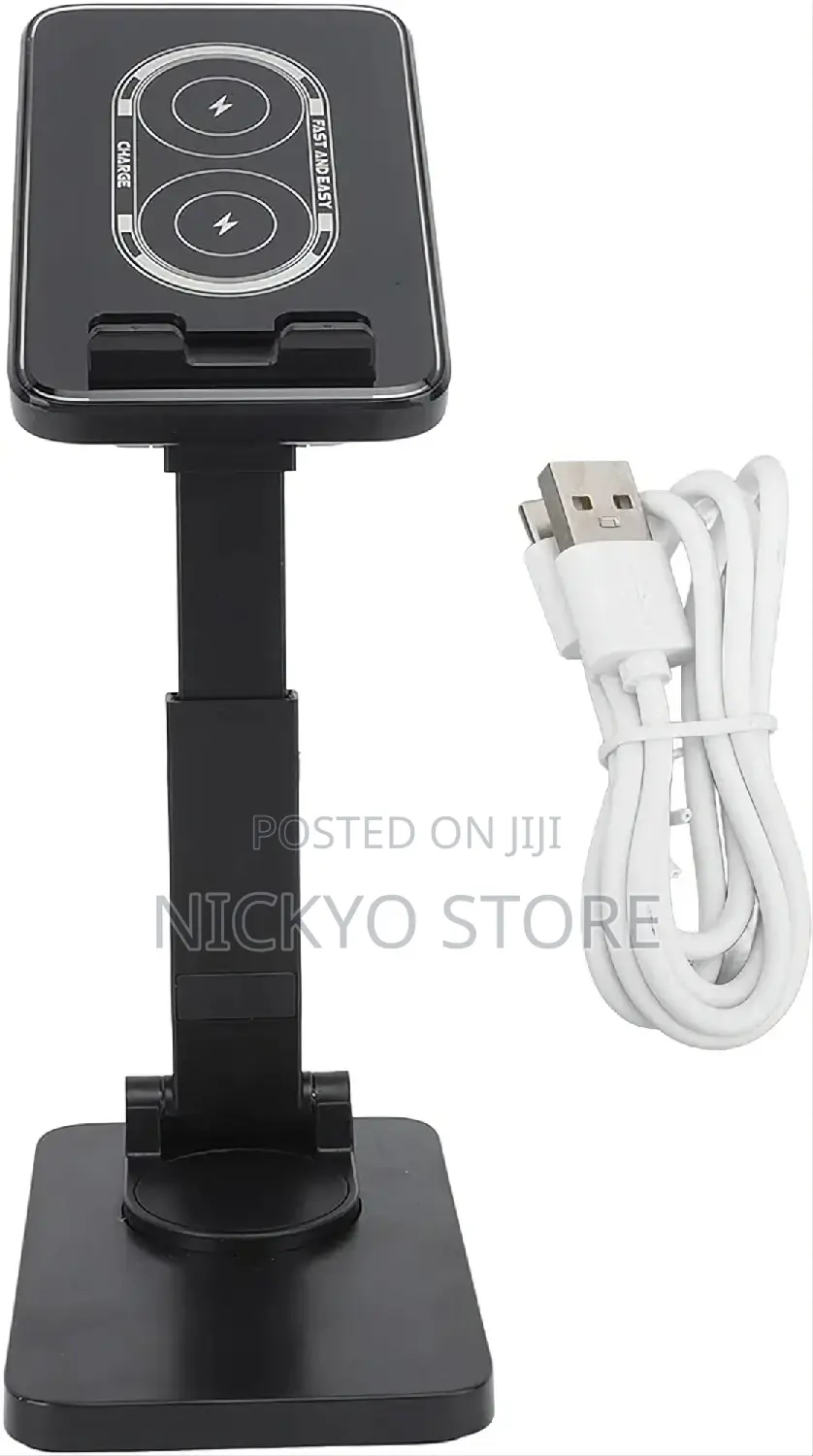 Qi-Enable Phones Wireless Charging With Stand