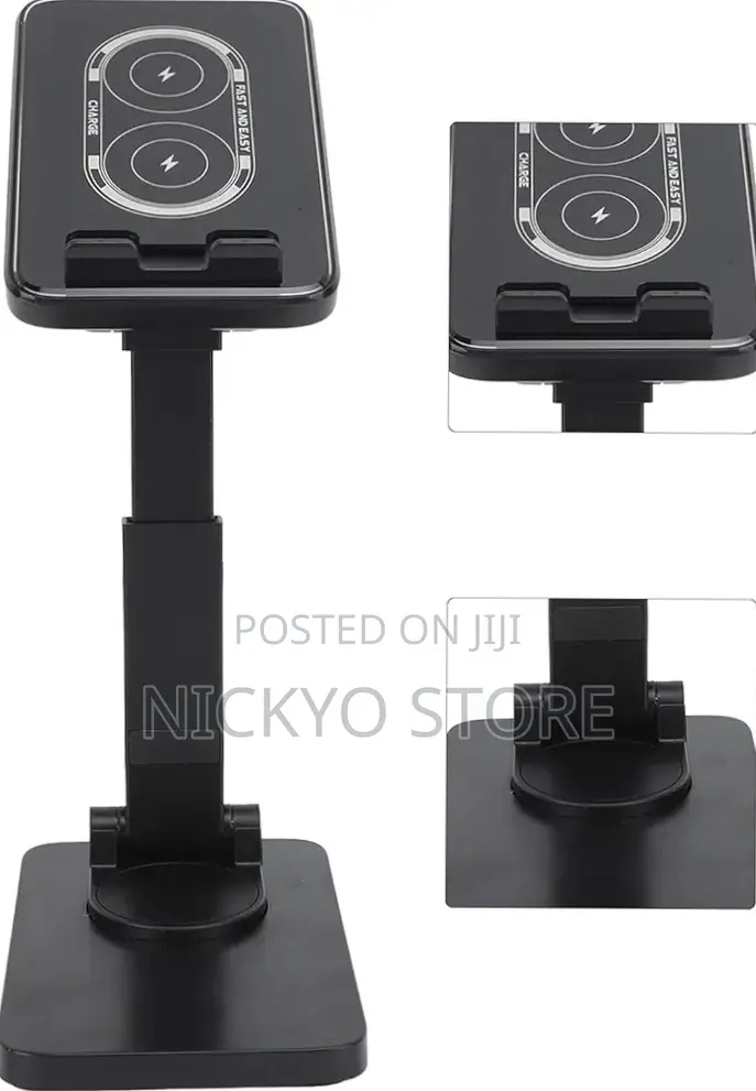 Qi-Enable Phones Wireless Charging With Stand