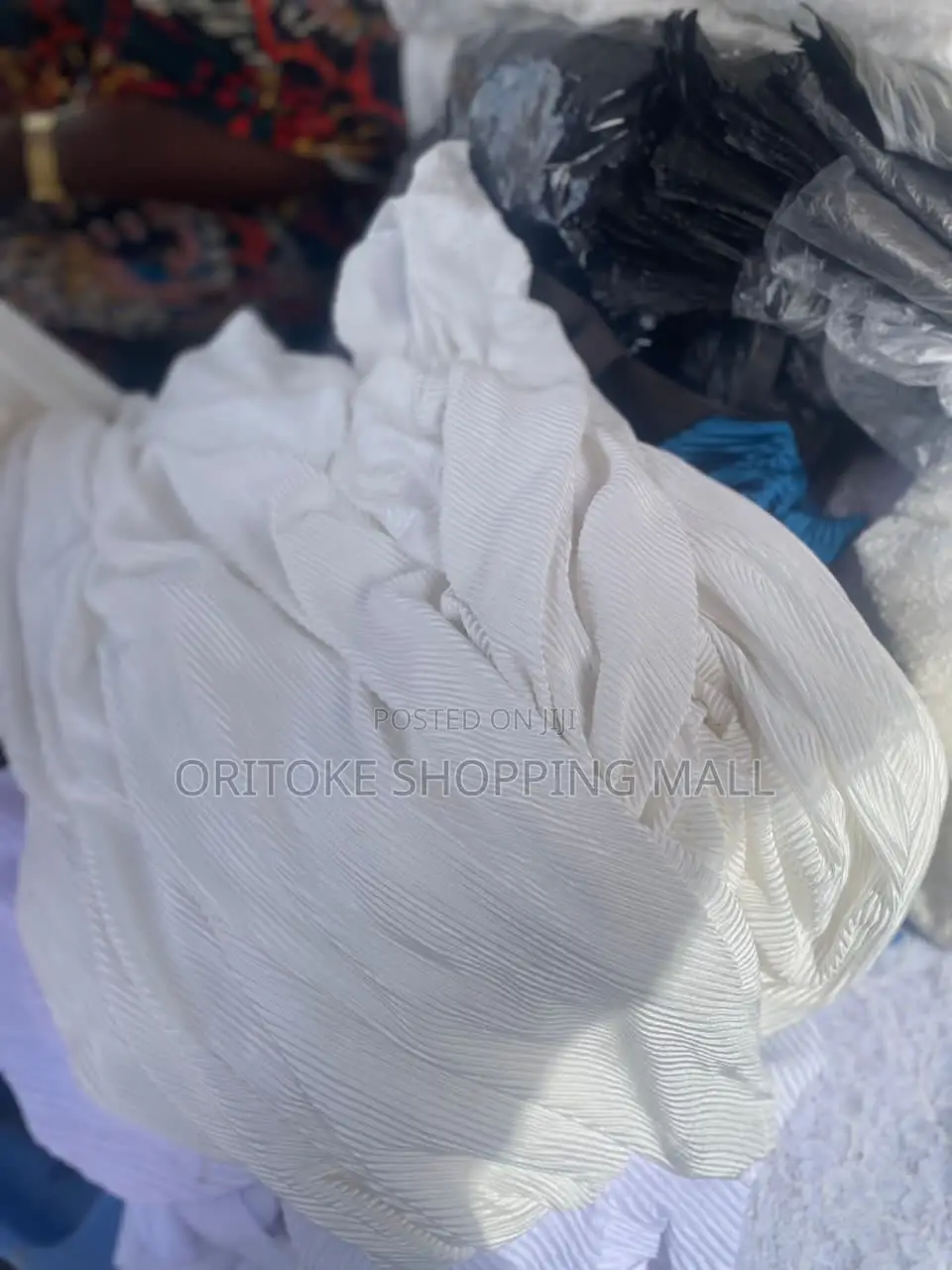 Ladies Cotton Pleated Materials Per Yards