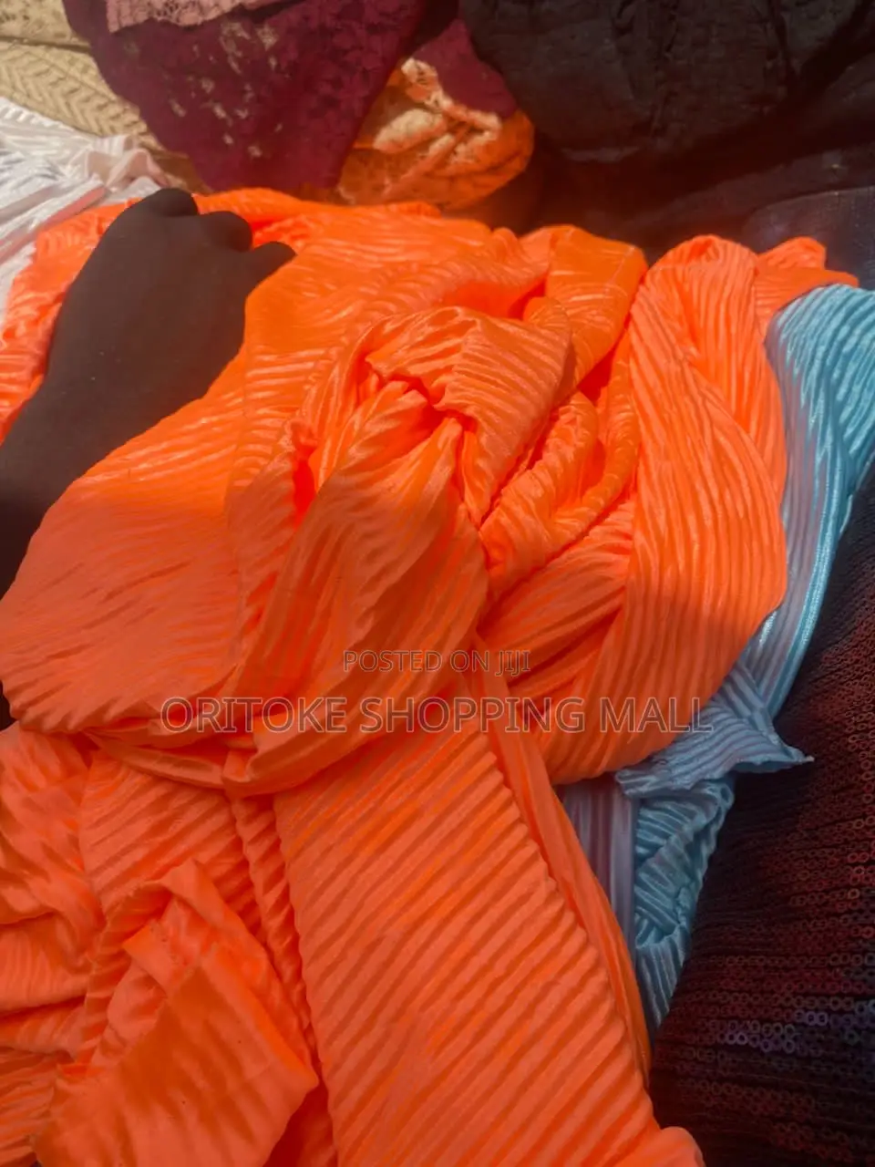 Ladies Cotton Pleated Materials Per Yards