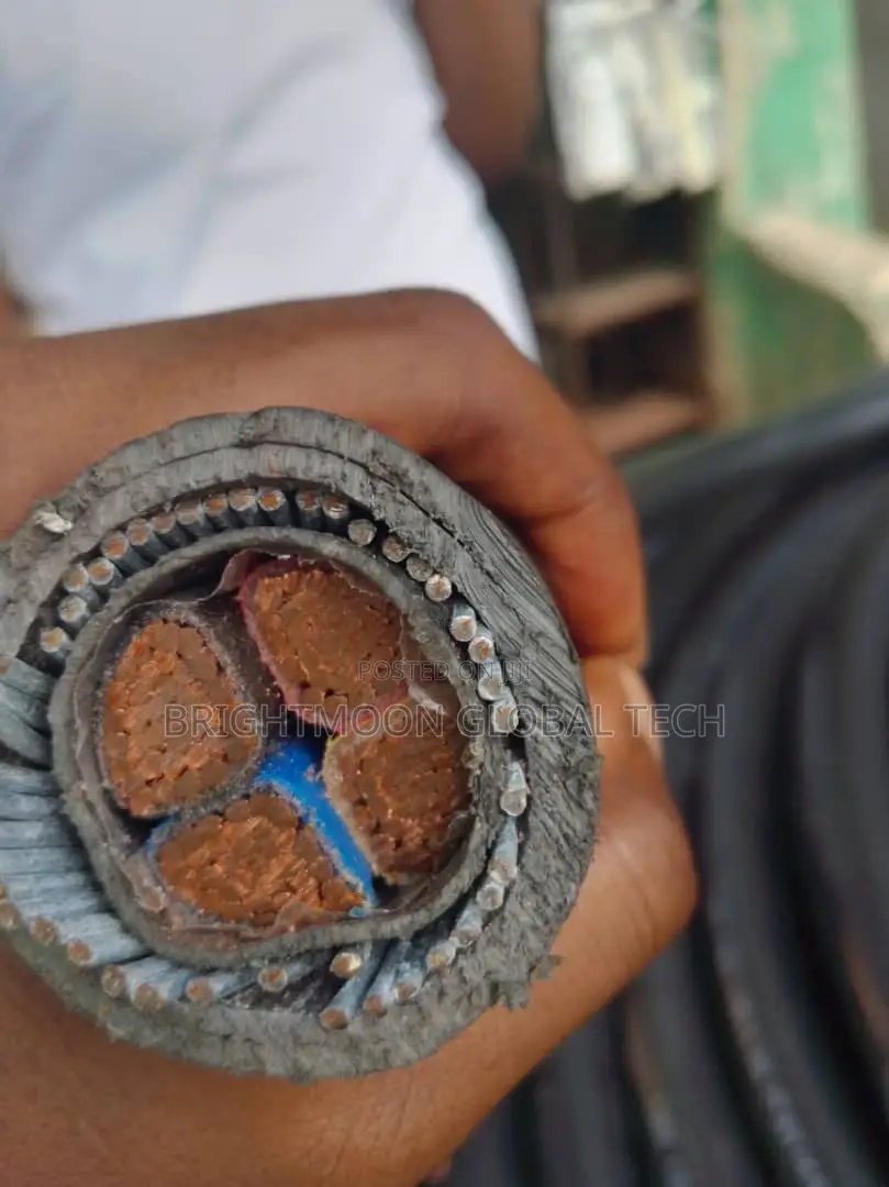 120mm 4core Nigeria Armoured Cable and Wires PVC/SWA/ PVC 