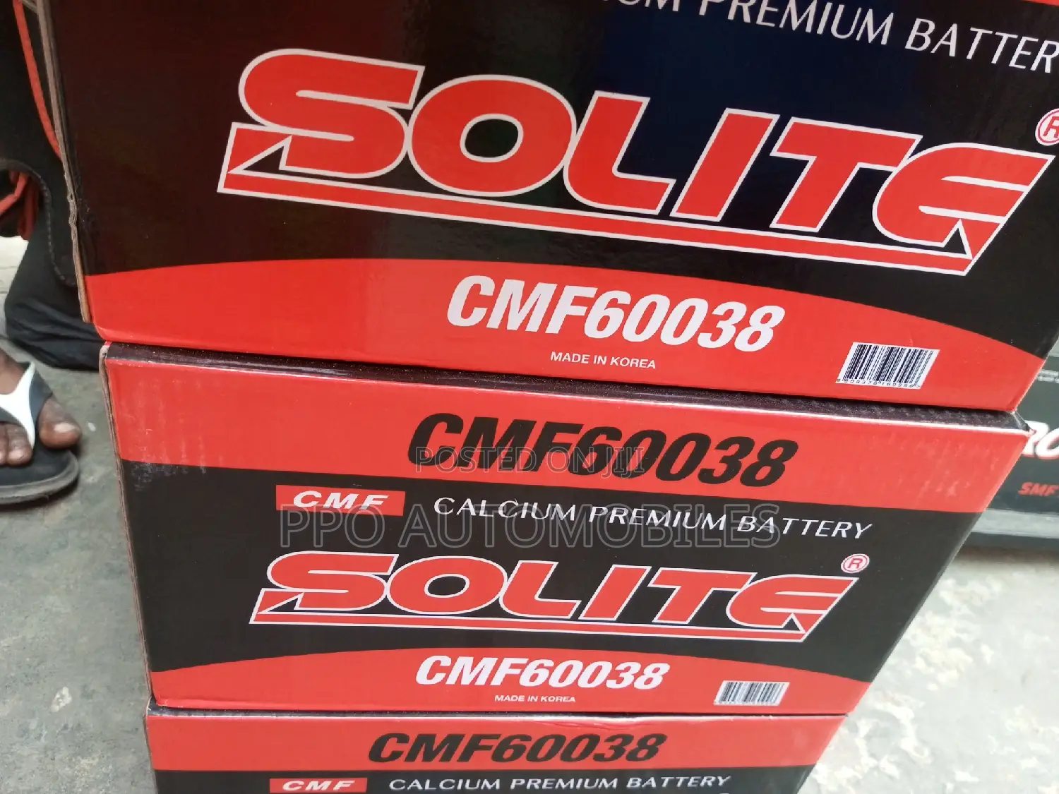 12v 100ah Solite Original Korea Battery.