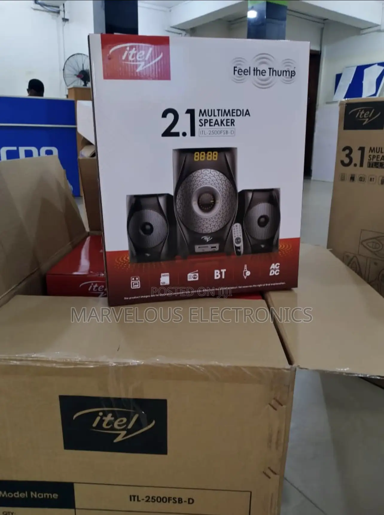 Brand New Itel Bluetooth Speaker Full 2.1