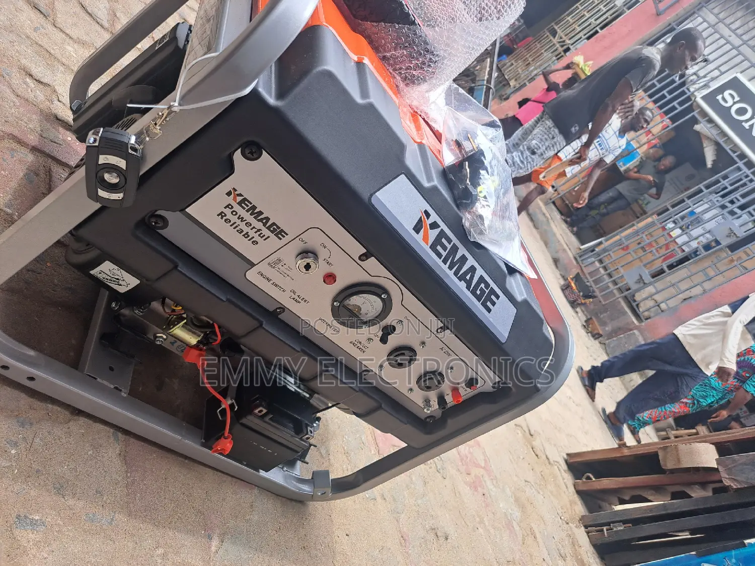 Kemage Remote Control Petrol Generator 100% Copper Coil