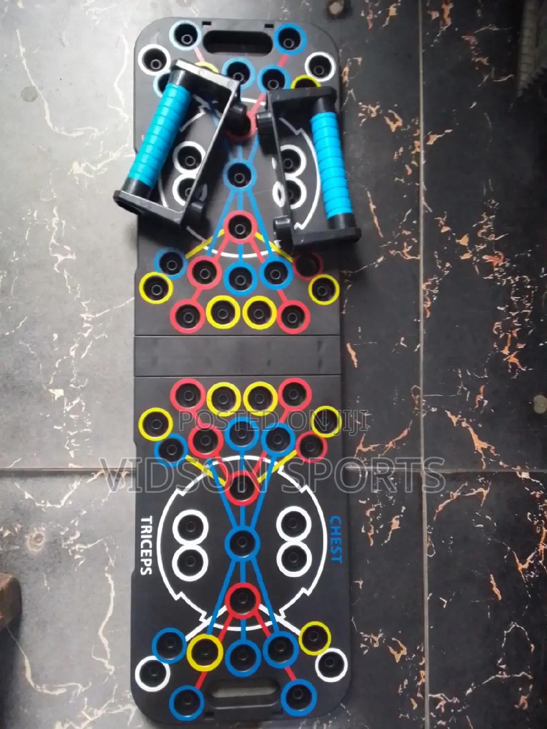 Big Push-Up Board With Resistant Band
