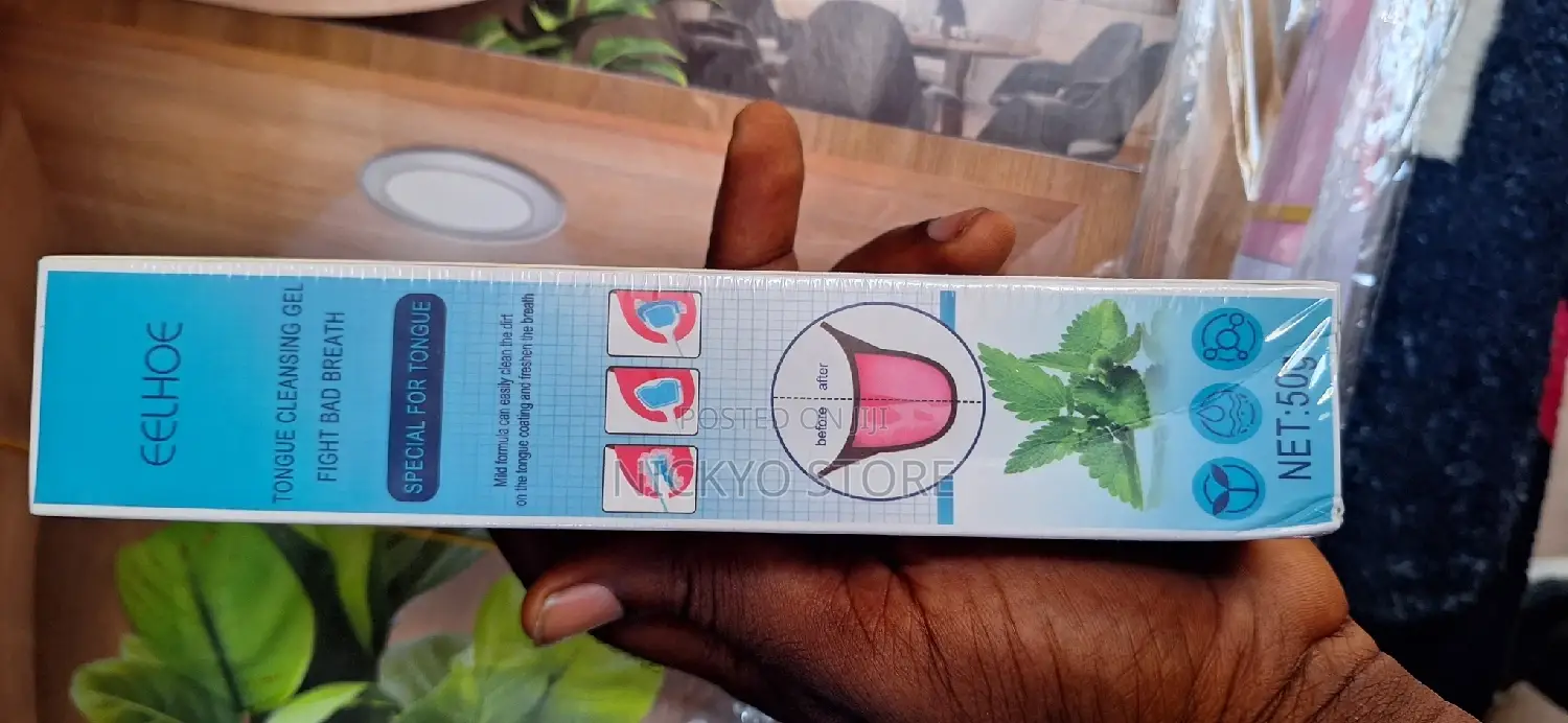 Tongue Cleansing Gel, Tongue Cleansing Against Bad Breath