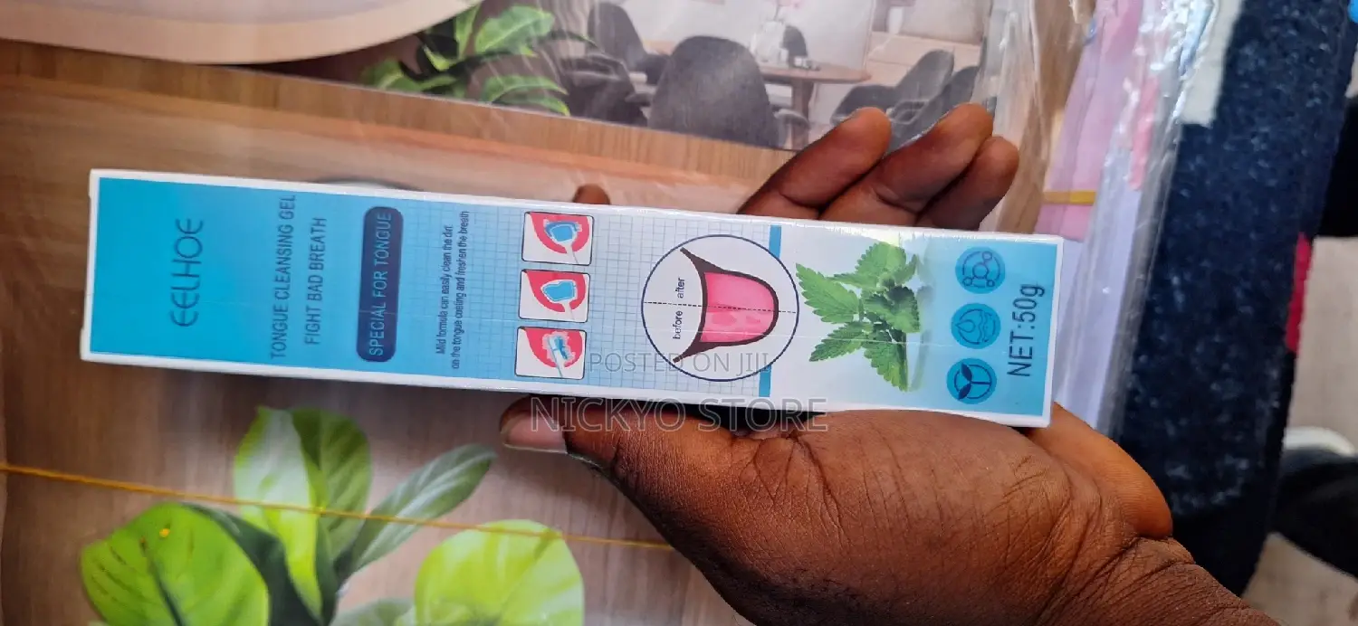 Tongue Cleansing Gel, Tongue Cleansing Against Bad Breath