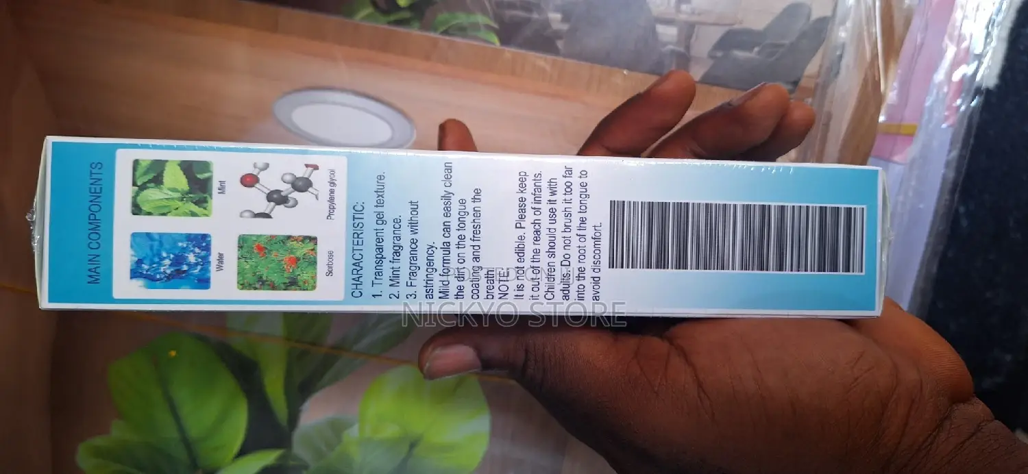 Tongue Cleansing Gel, Tongue Cleansing Against Bad Breath
