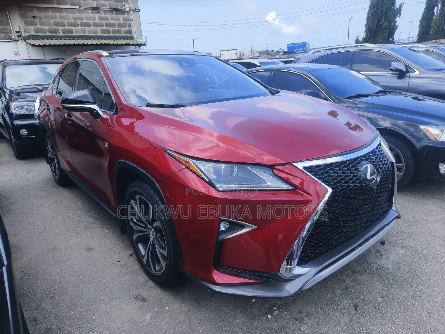 Lexus RX 350 F Sport AWD 2019 Red