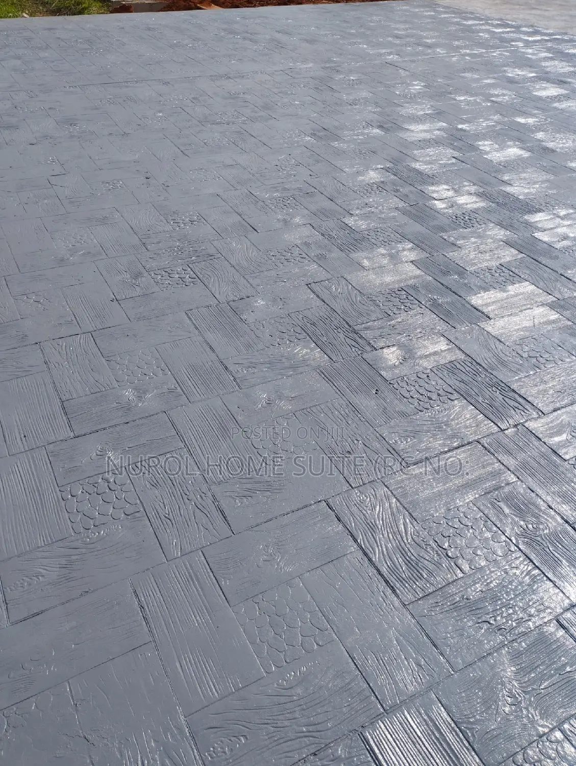 Stamped Concrete Floor Design