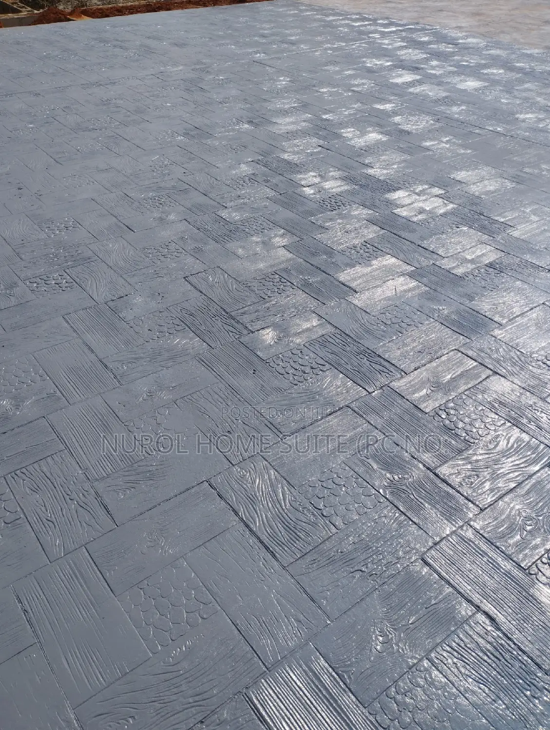 Stamped Concrete Floor Design