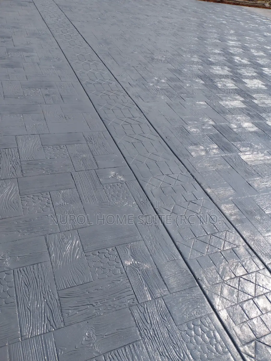 Stamped Concrete Floor Design