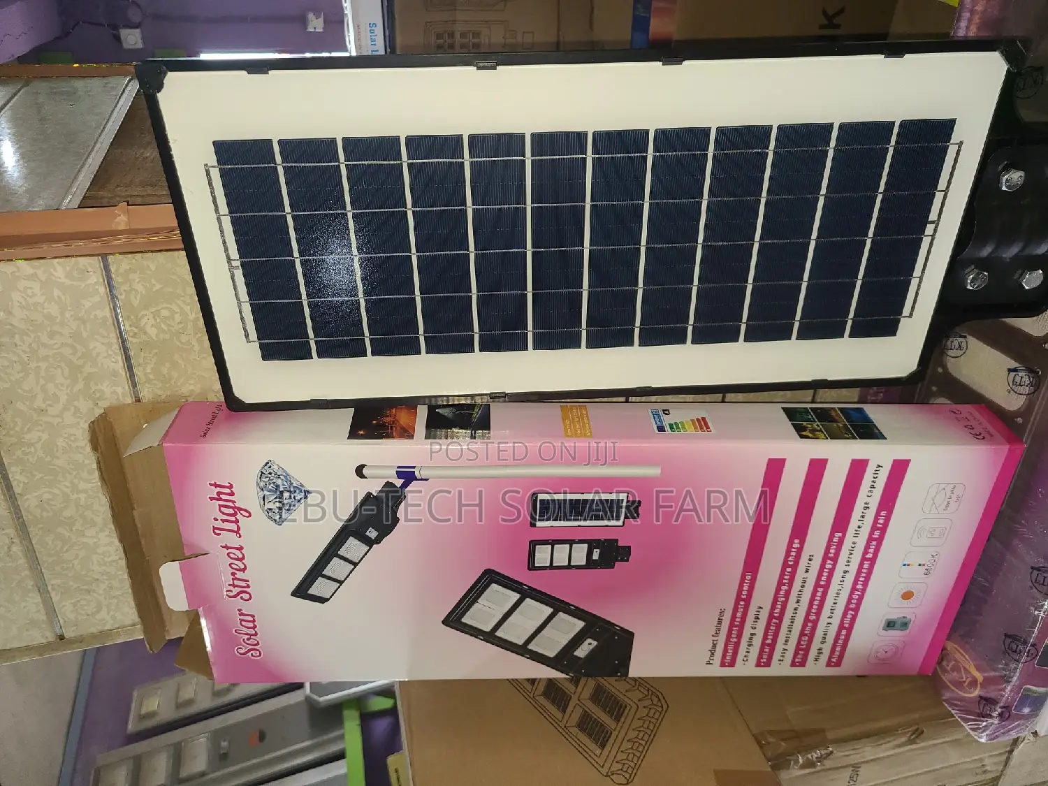 Solar Street Lights 6eyes