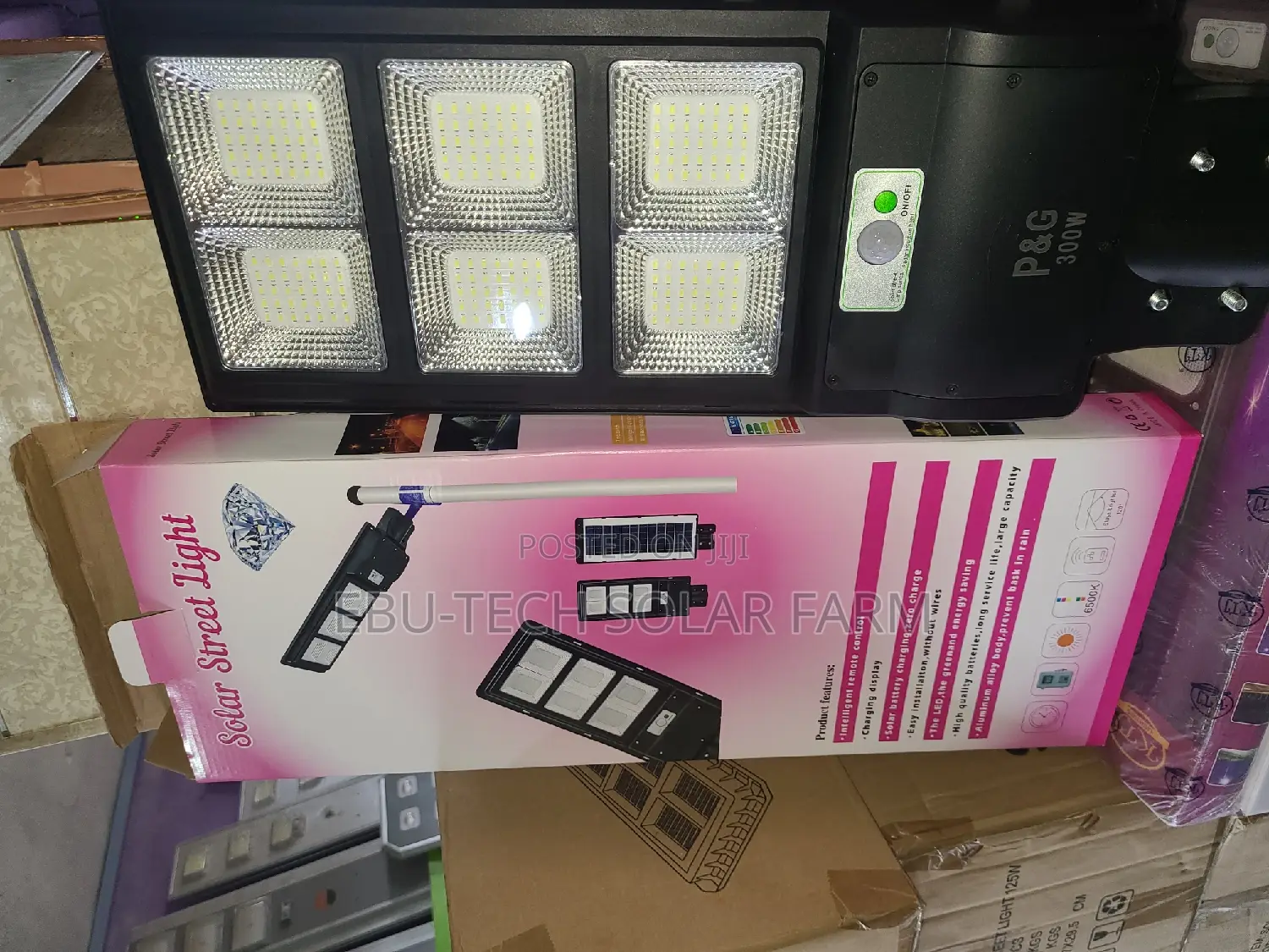 Solar Street Lights 6eyes