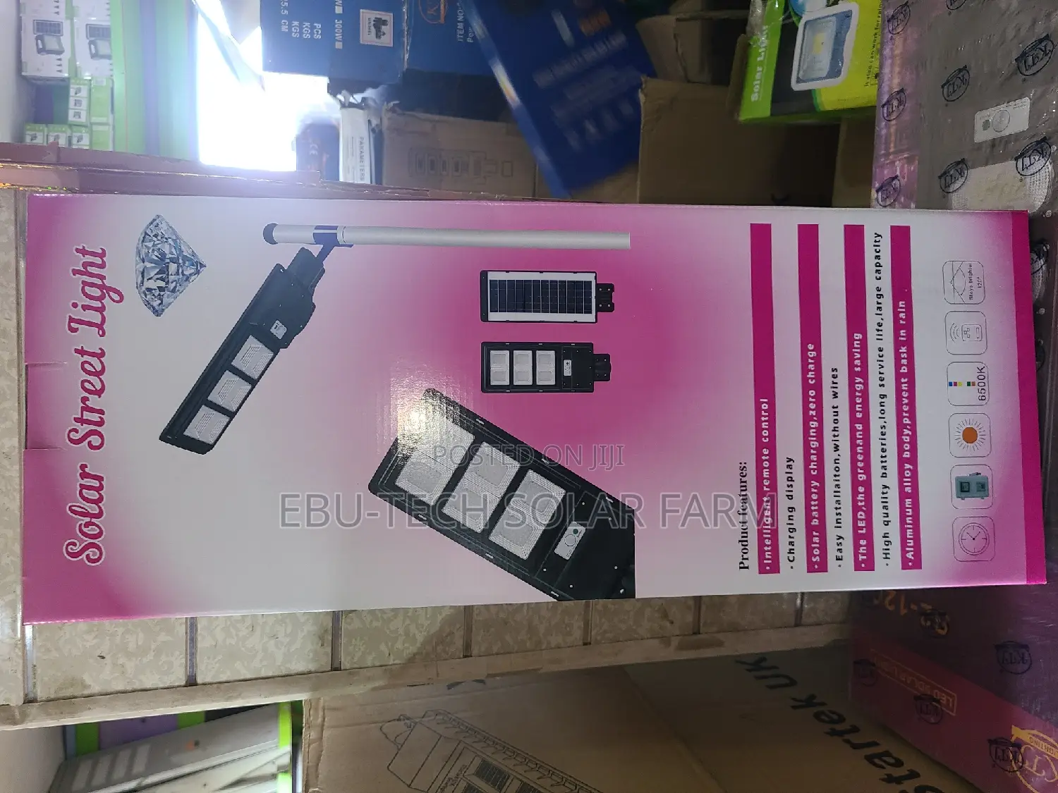 Solar Street Lights 6eyes
