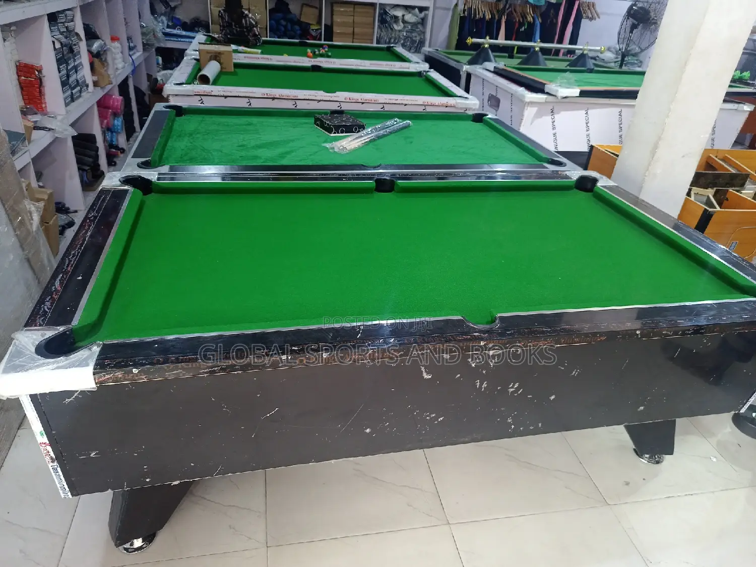 Marble Coin Snooker Board