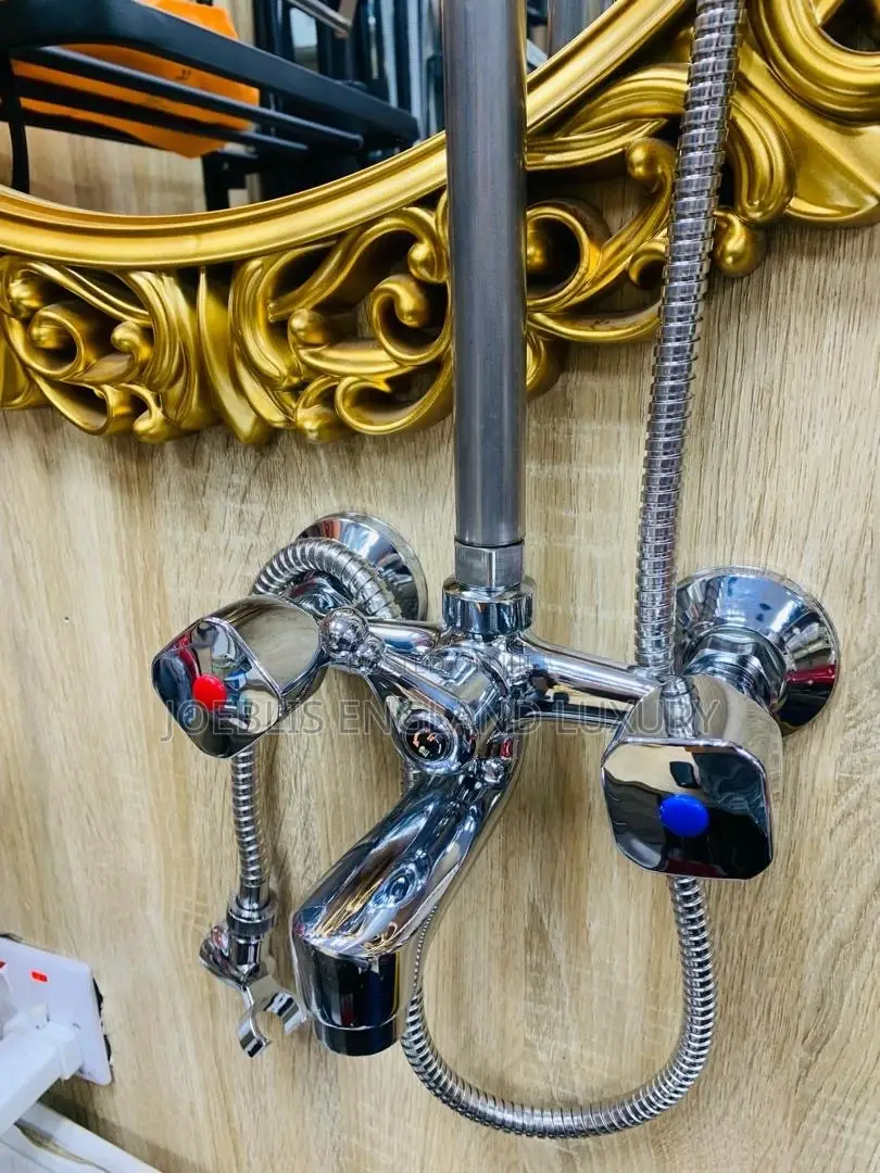 Heavy Gage Shower Mixer Chrome England Standard