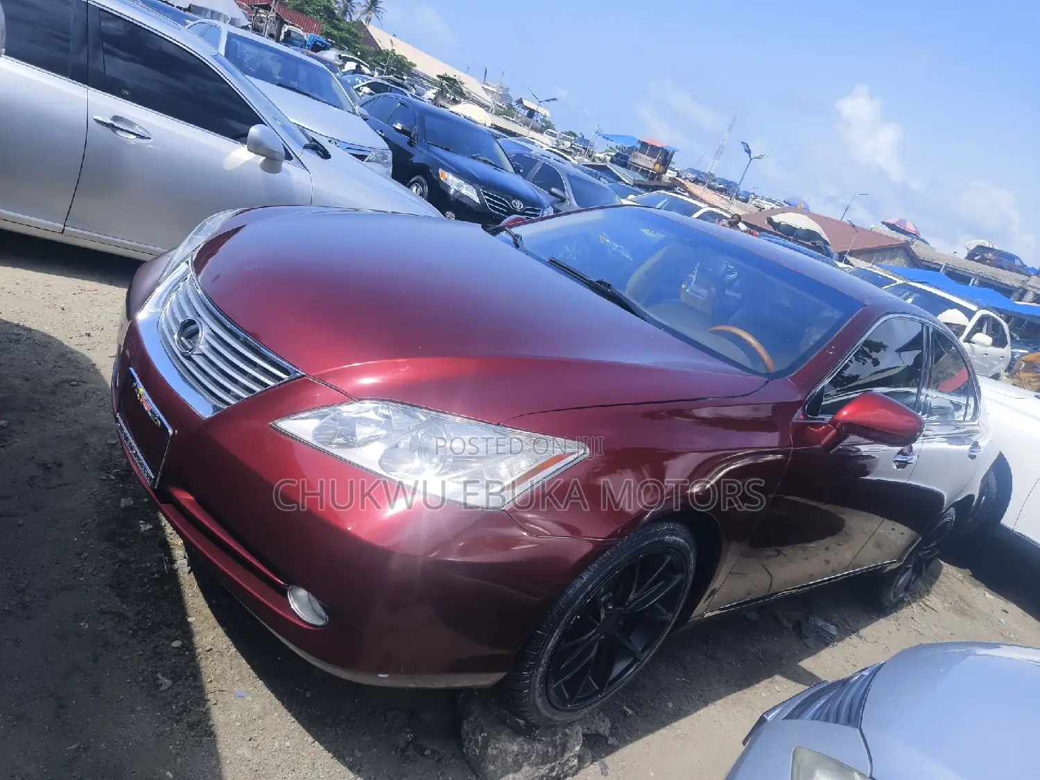 Lexus ES 350 2008 Red