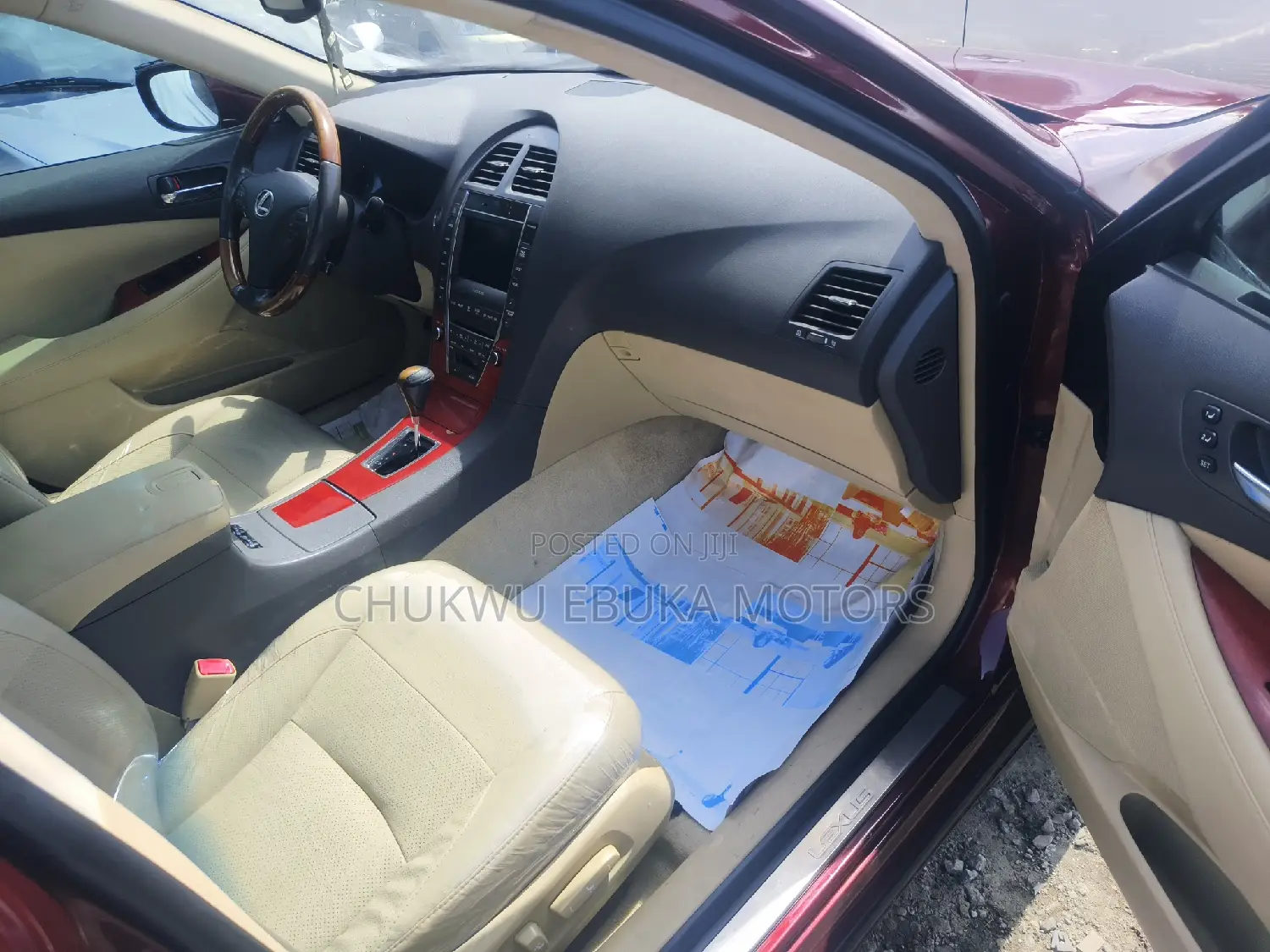 Lexus ES 350 2008 Red