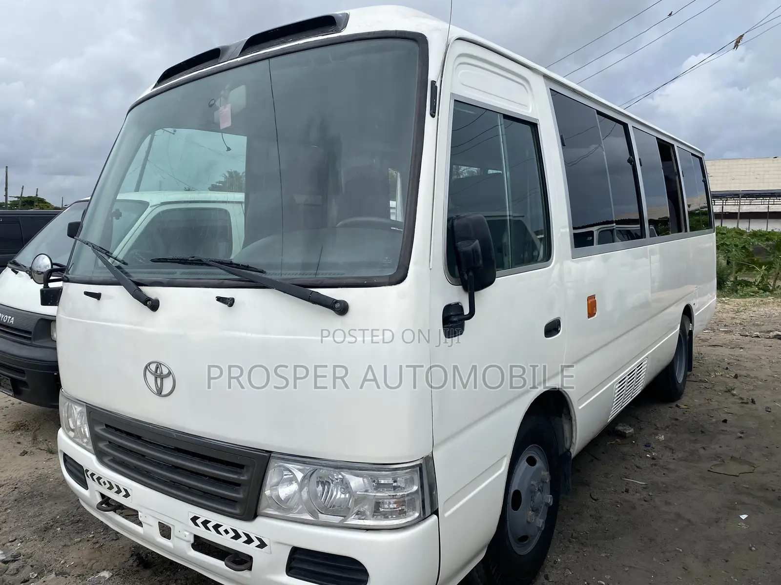 Toyota Coaster 2011 White