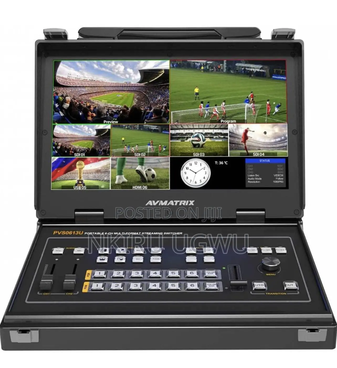 Avmatrix Pvs0613u 6-channel Sdi/Hdmi Video Switcher